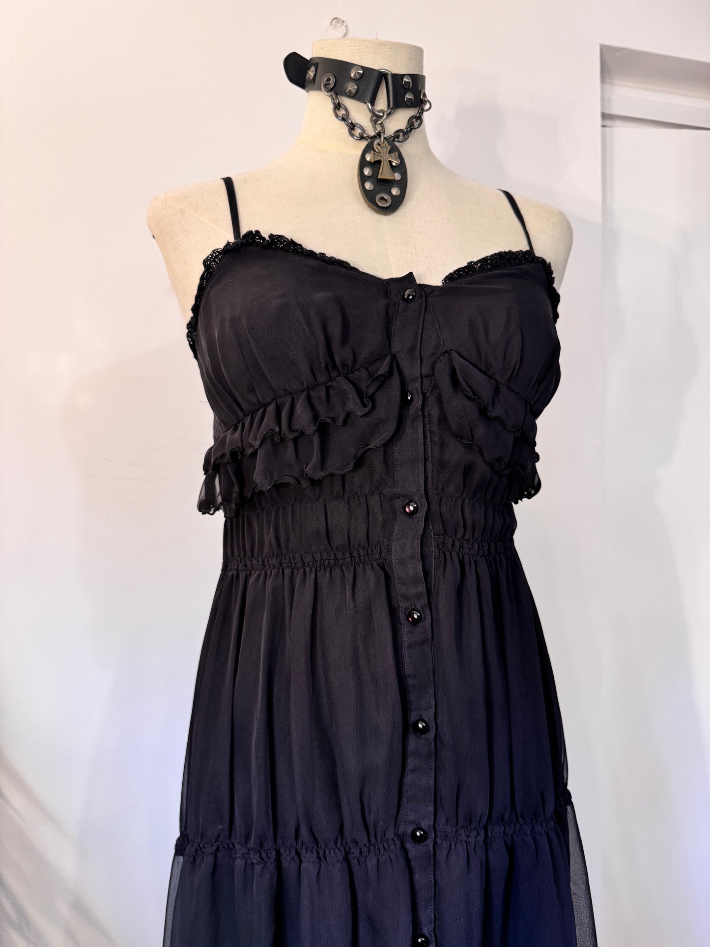 alice auaa Button-Up Maxi Dress