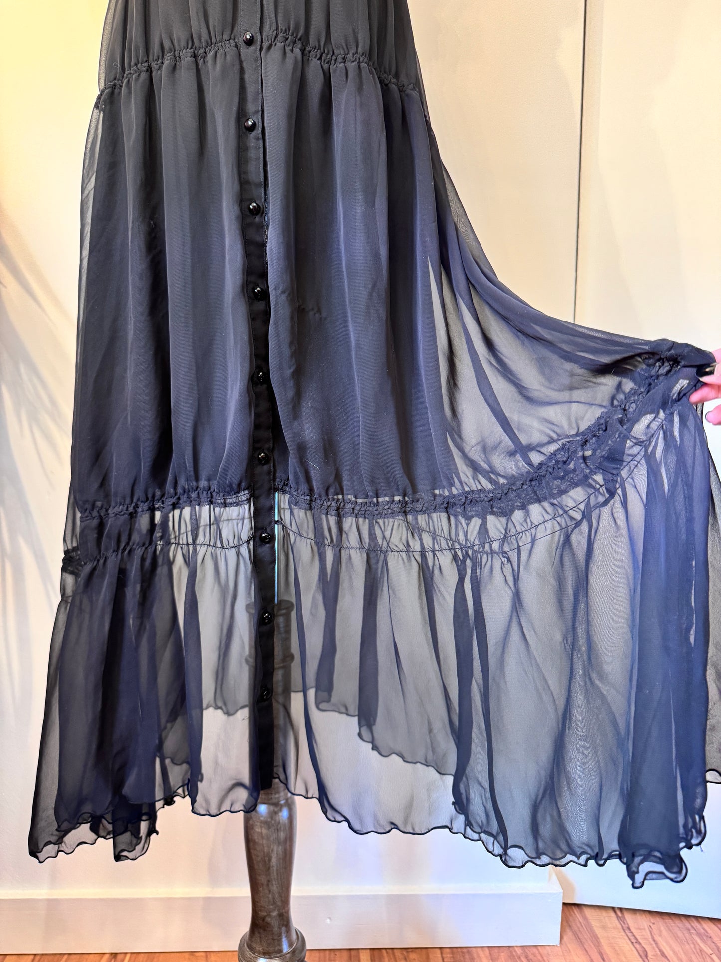 alice auaa Button-Up Maxi Dress