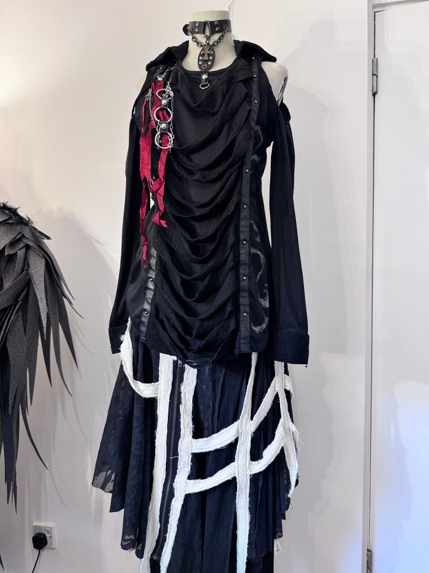 Sexpot Revenge Bondage Top with Detachable Sleeves