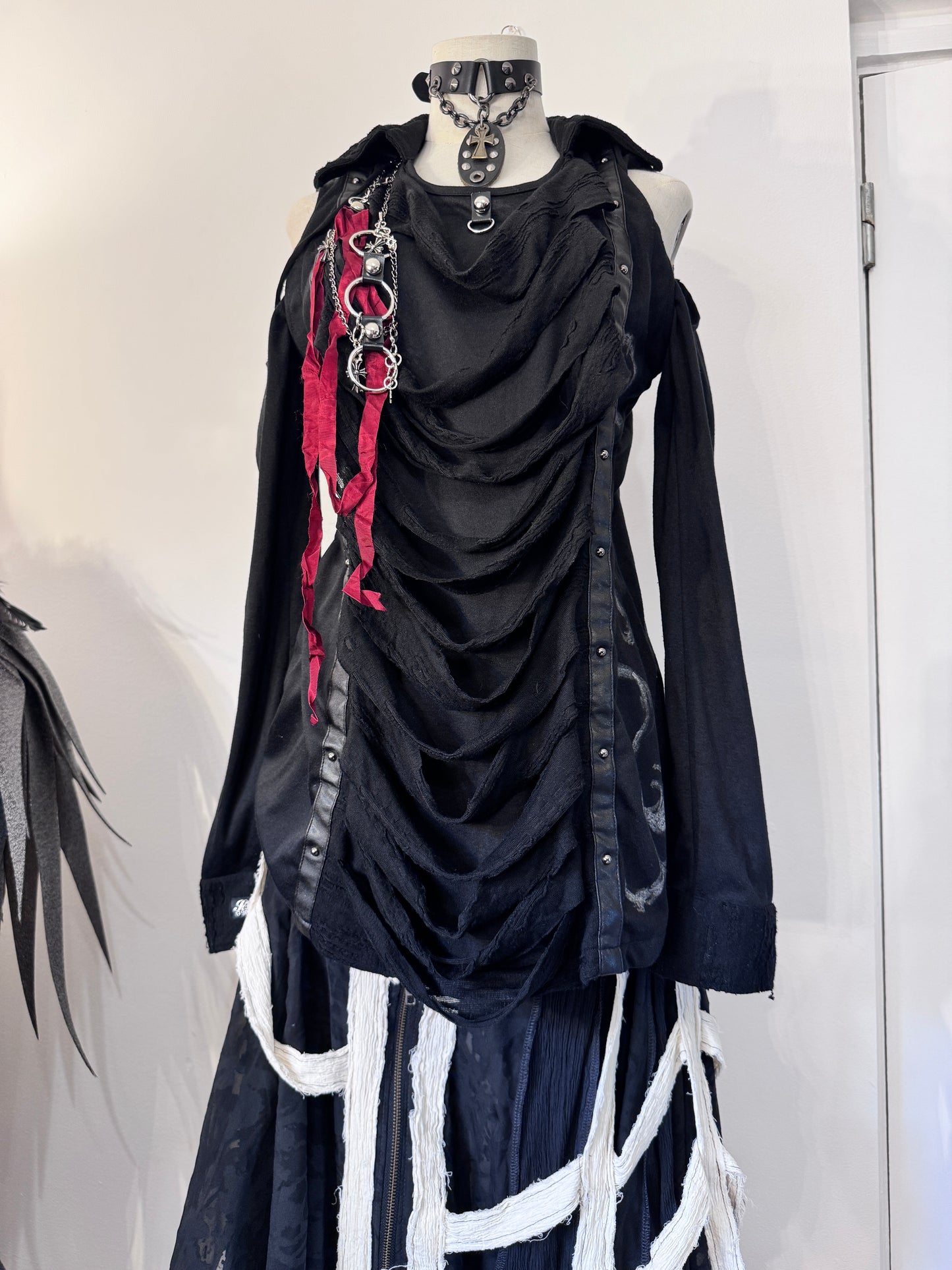 Sexpot Revenge Bondage Top with Detachable Sleeves