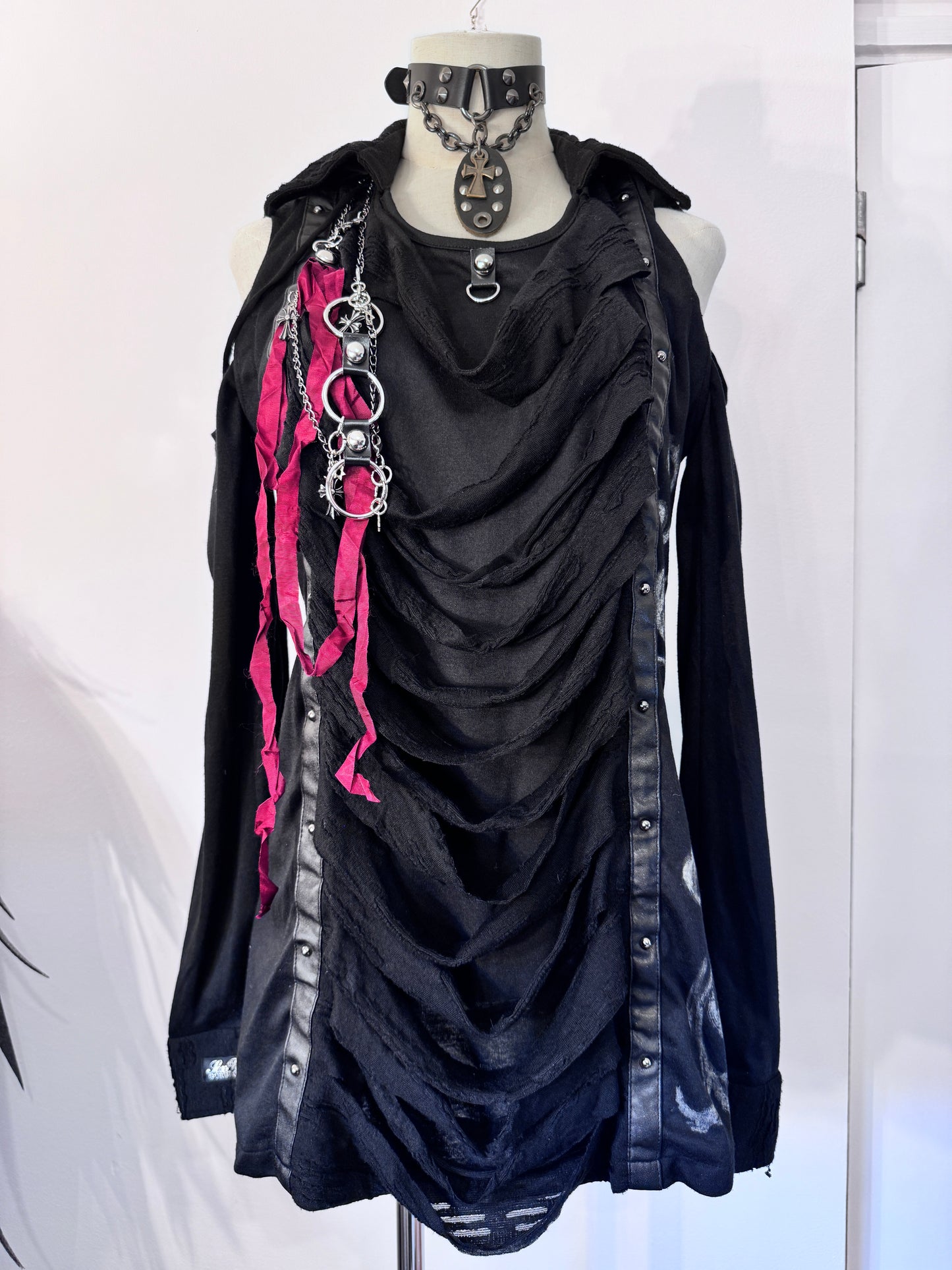 Sexpot Revenge Bondage Top with Detachable Sleeves