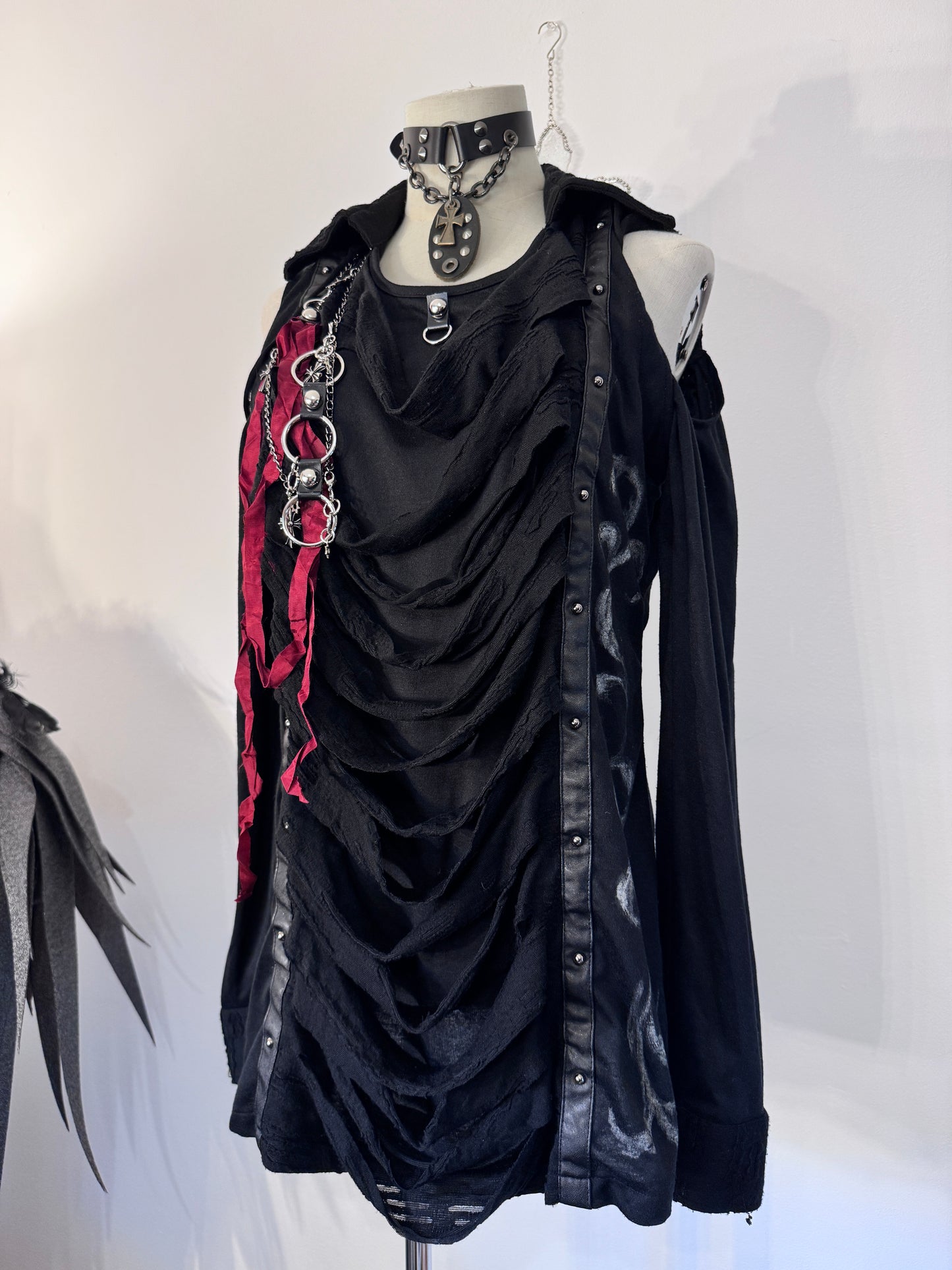 Sexpot Revenge Bondage Top with Detachable Sleeves