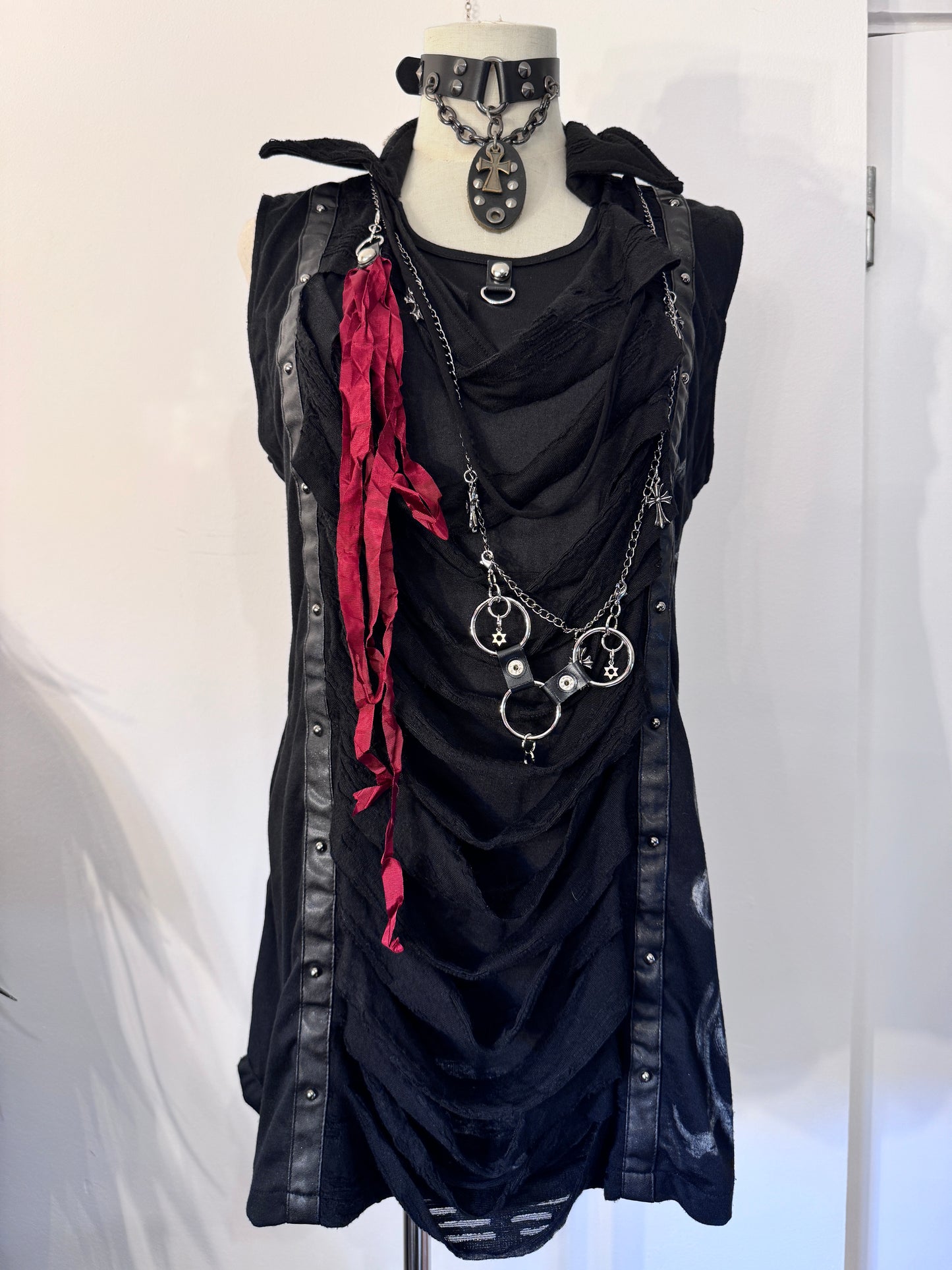Sexpot Revenge Bondage Top with Detachable Sleeves