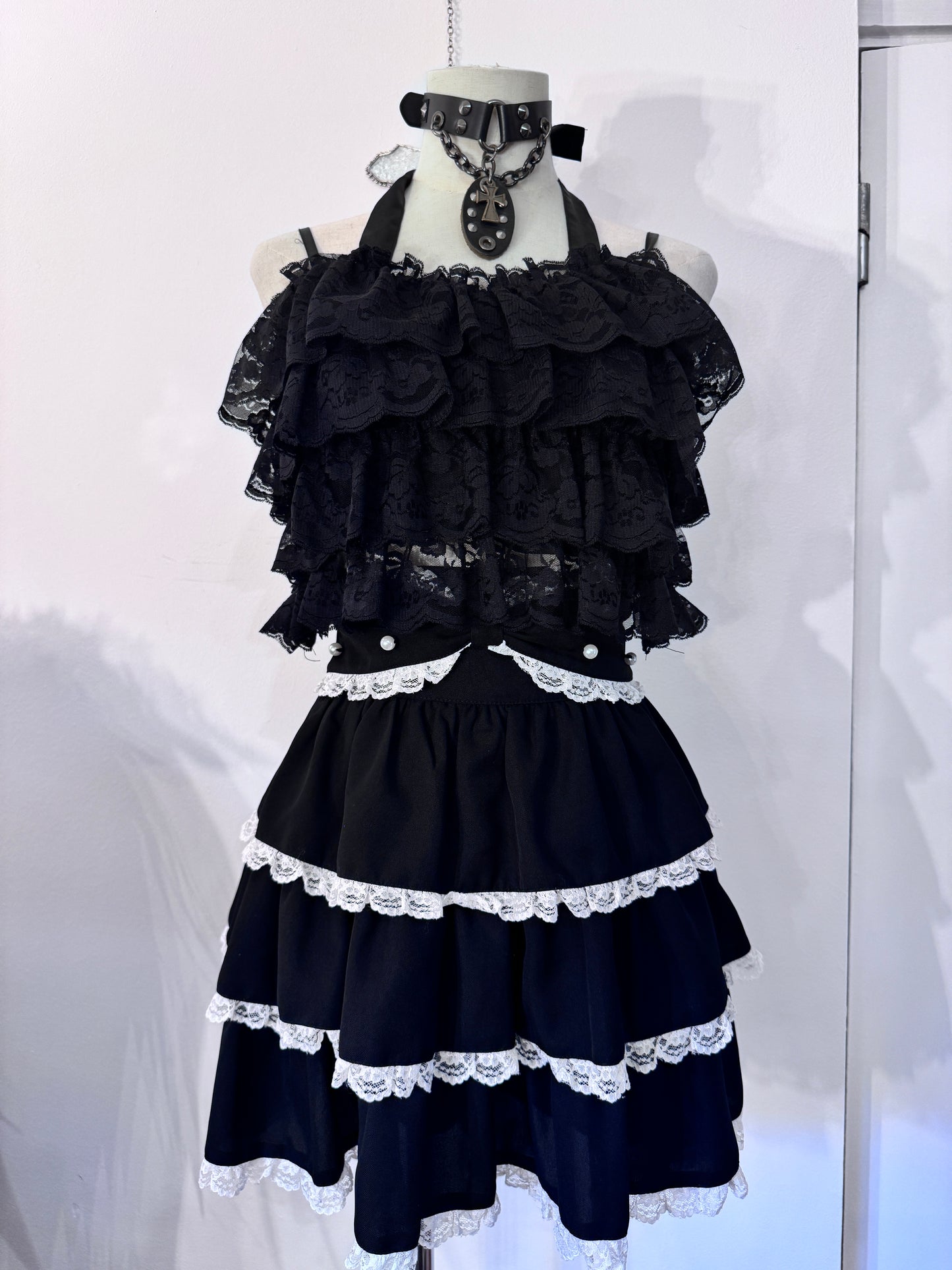 Ank Rouge Multi-Layers Lace Skirt