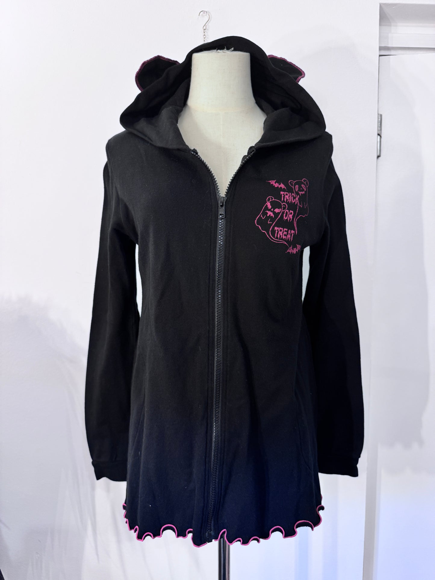 Algonquins Bear Ear Zip-Up Hoodie