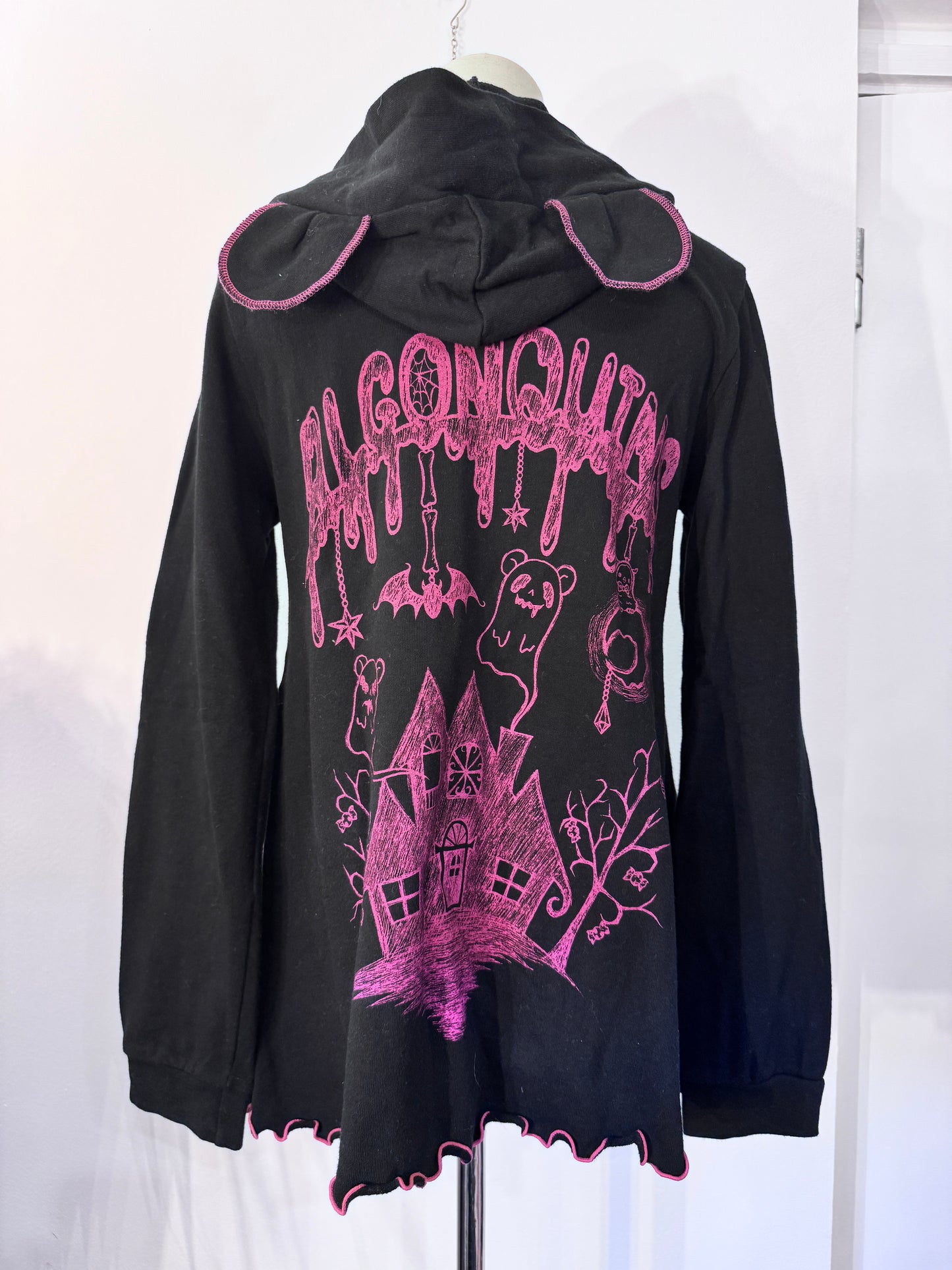 Algonquins Bear Ear Zip-Up Hoodie