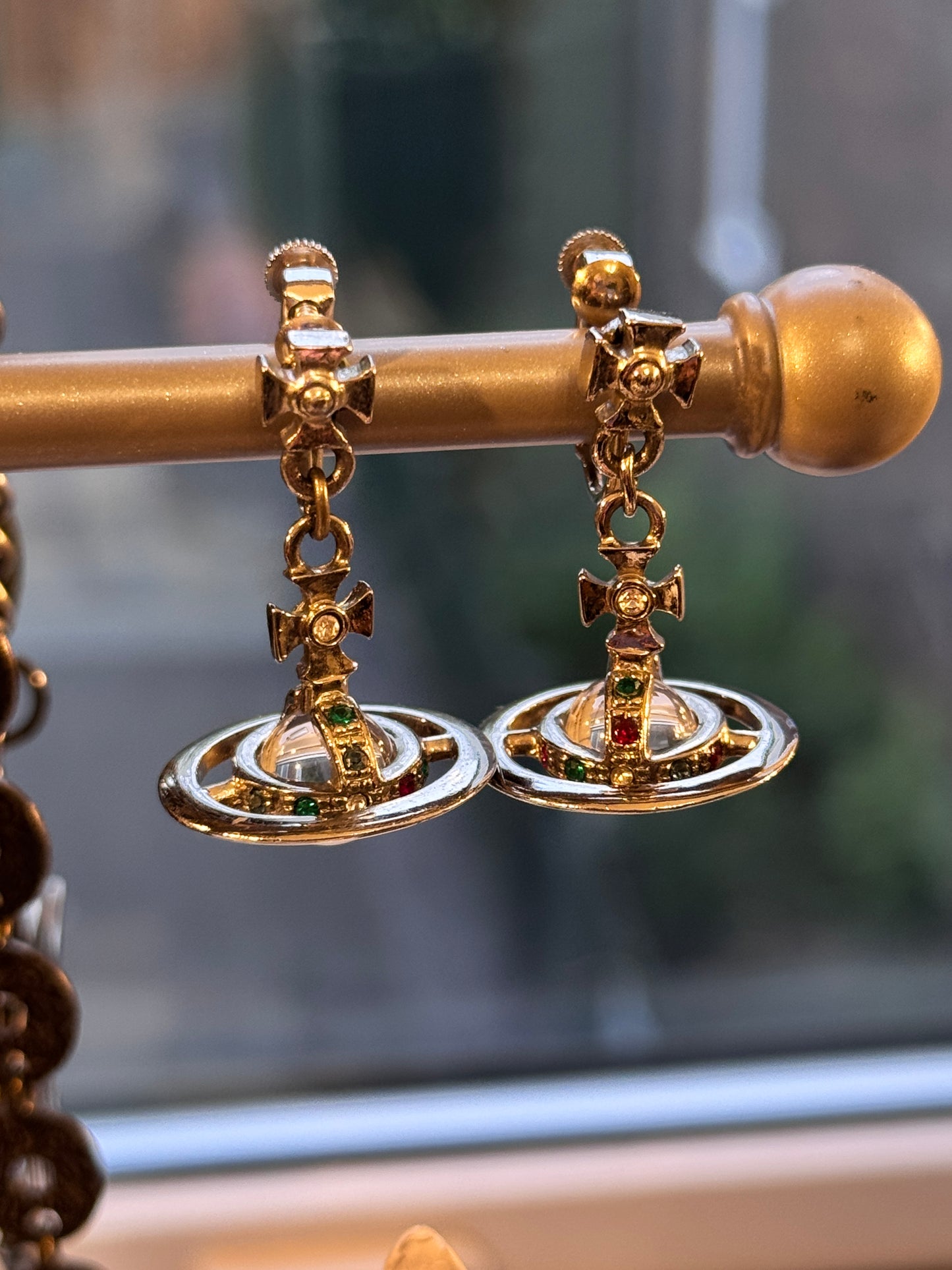 Vivienne Westwood Orb Clip-on Earrings