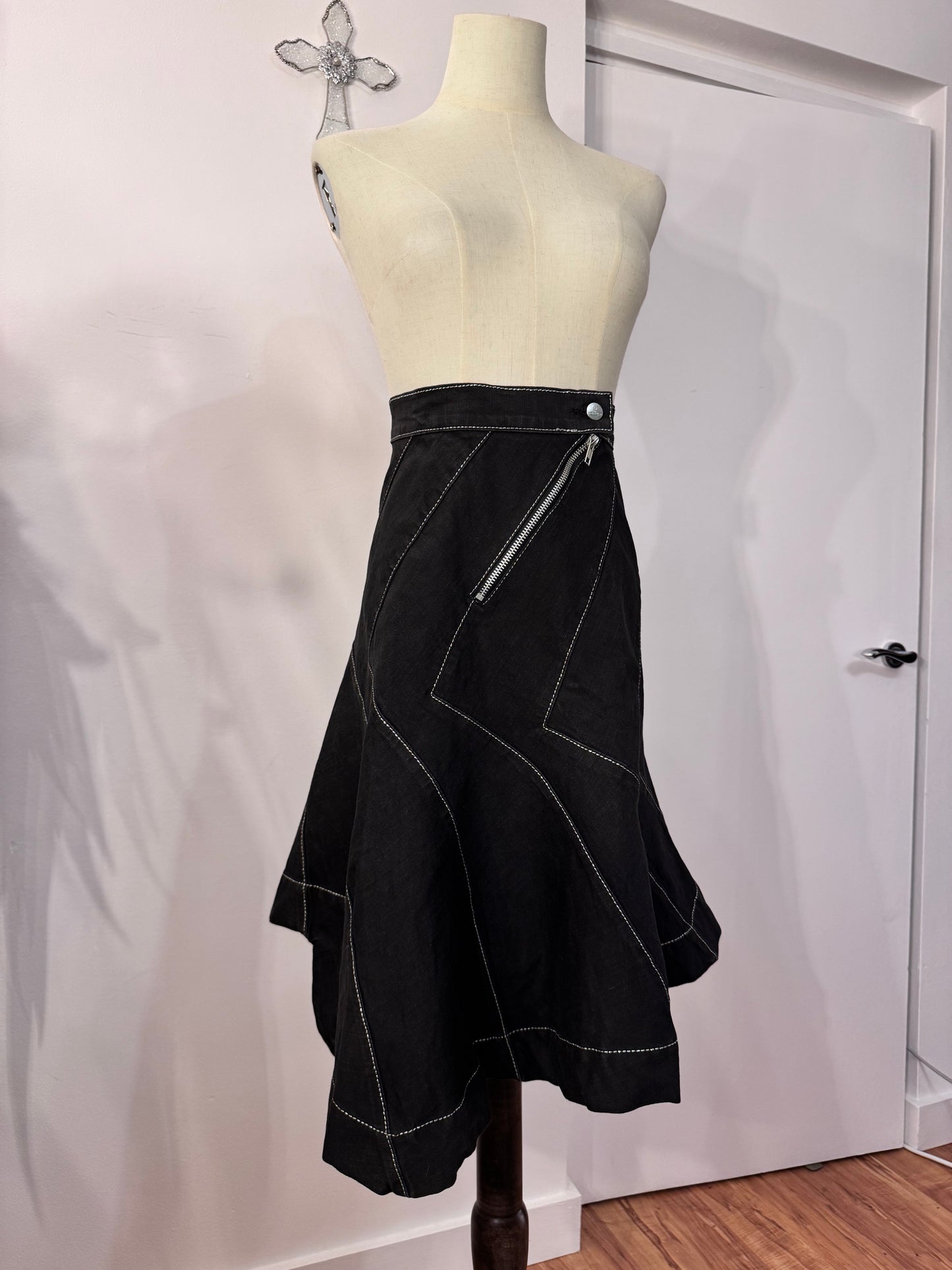 Vivienne Westwood Denim Midi Skirt
