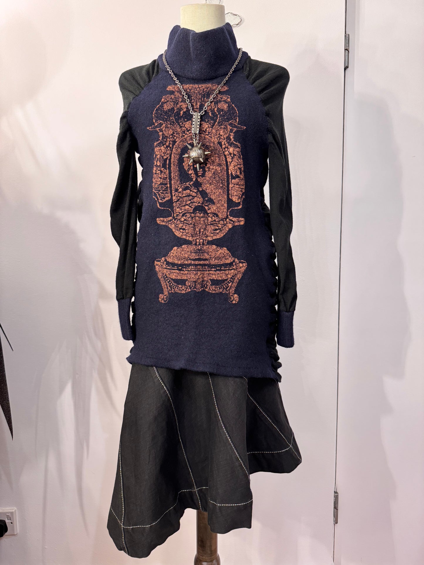 Vivienne Westwood High-Neck Long-Sleeves Top