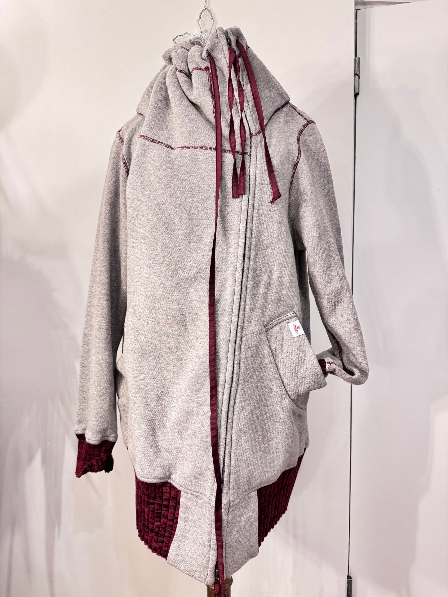 Vivienne Westwood Gray Zip-Up Jacket