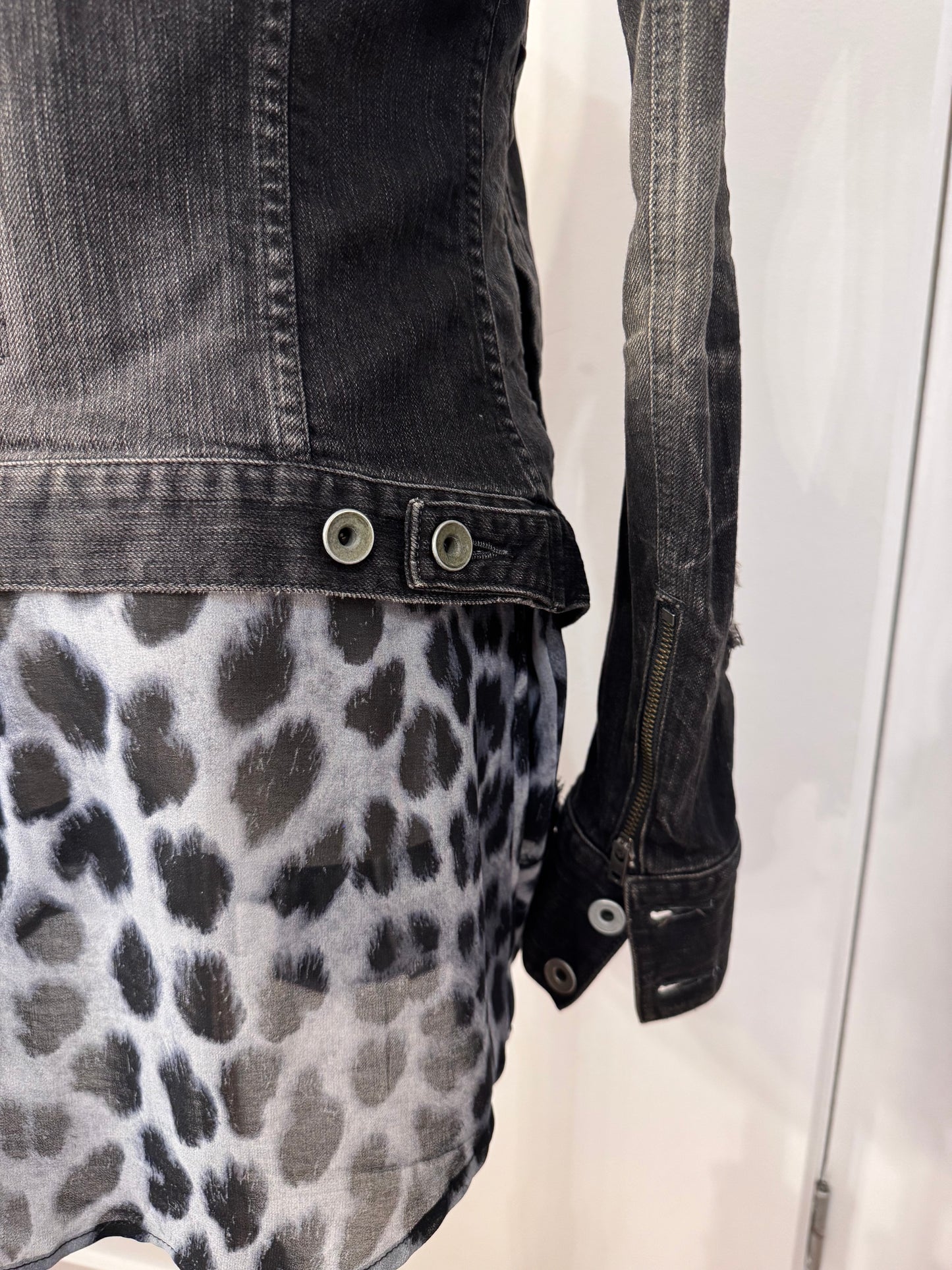 L.G.B Destructive Denim Jacket