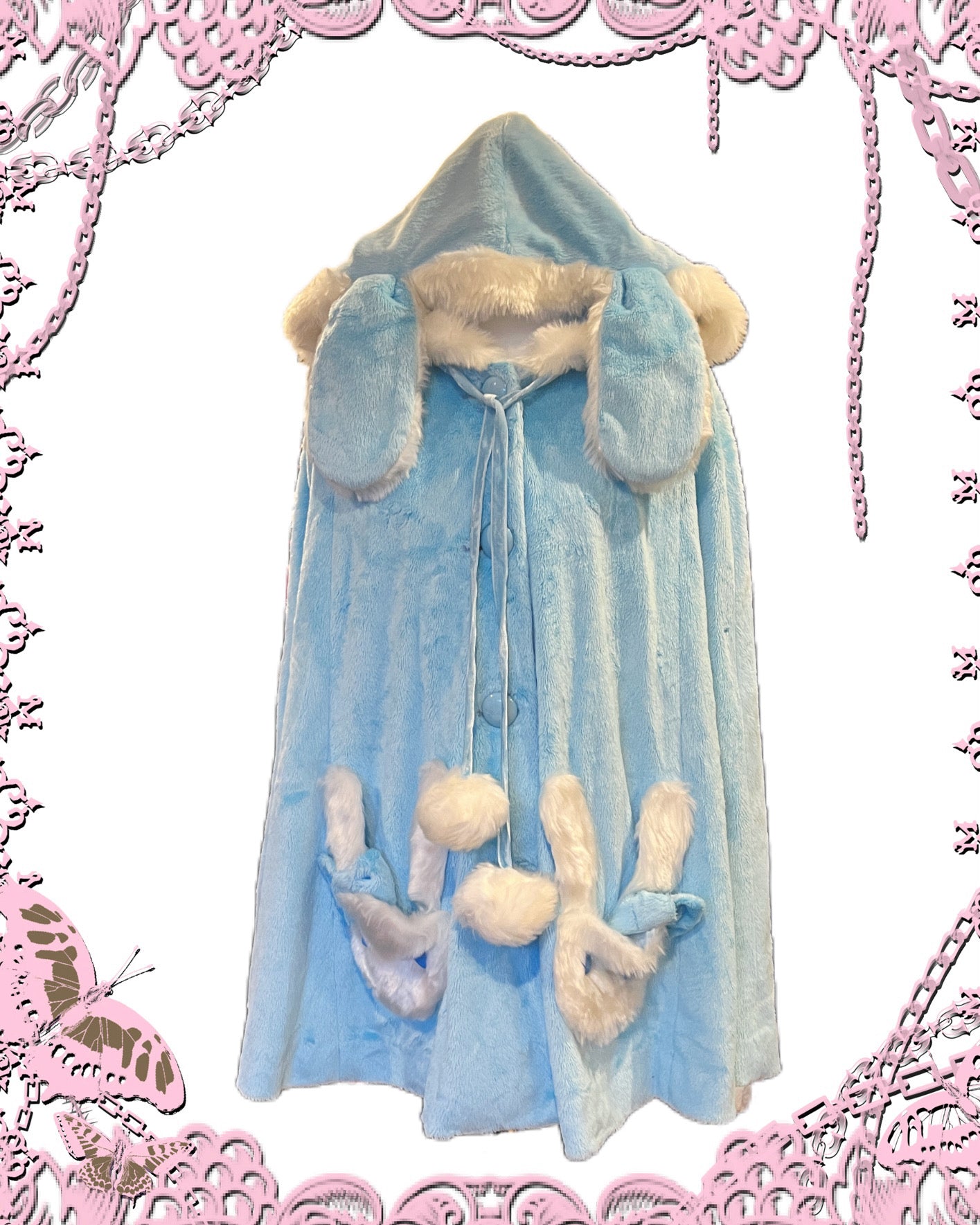 Maxicimam Fluffy Bunny Hoodie