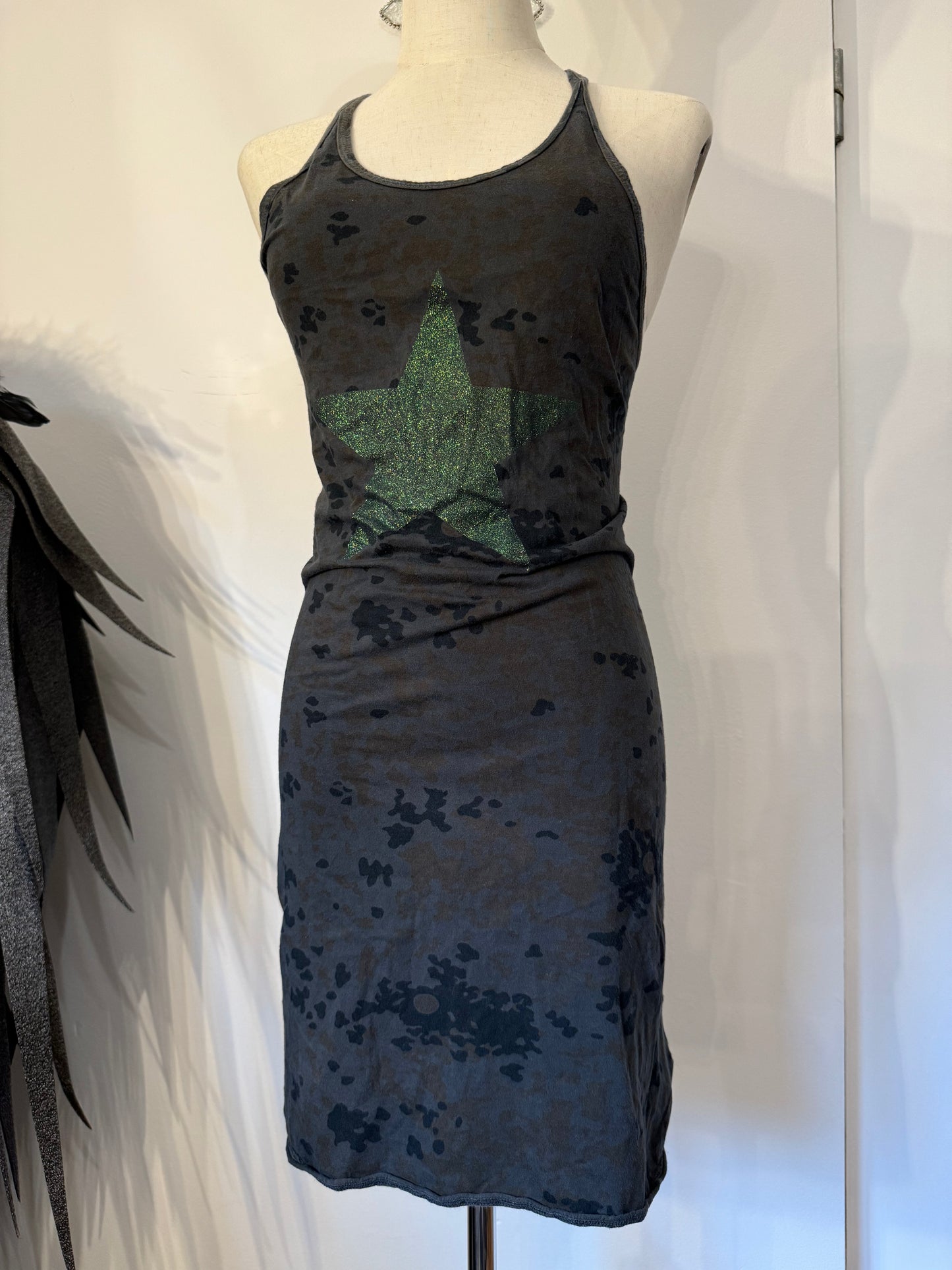 L.G.B Star Print Tank Top Dress