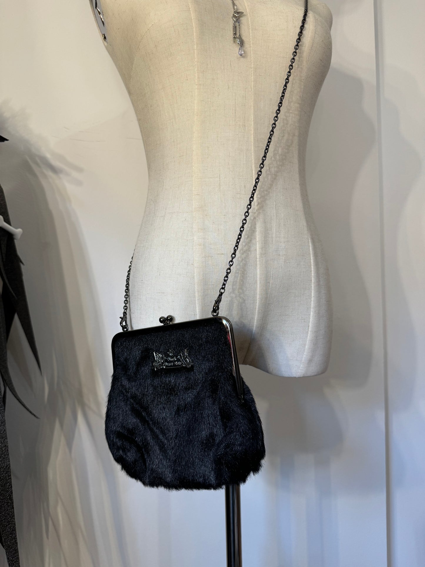 Black Peace Now Crossbody Chained Bag