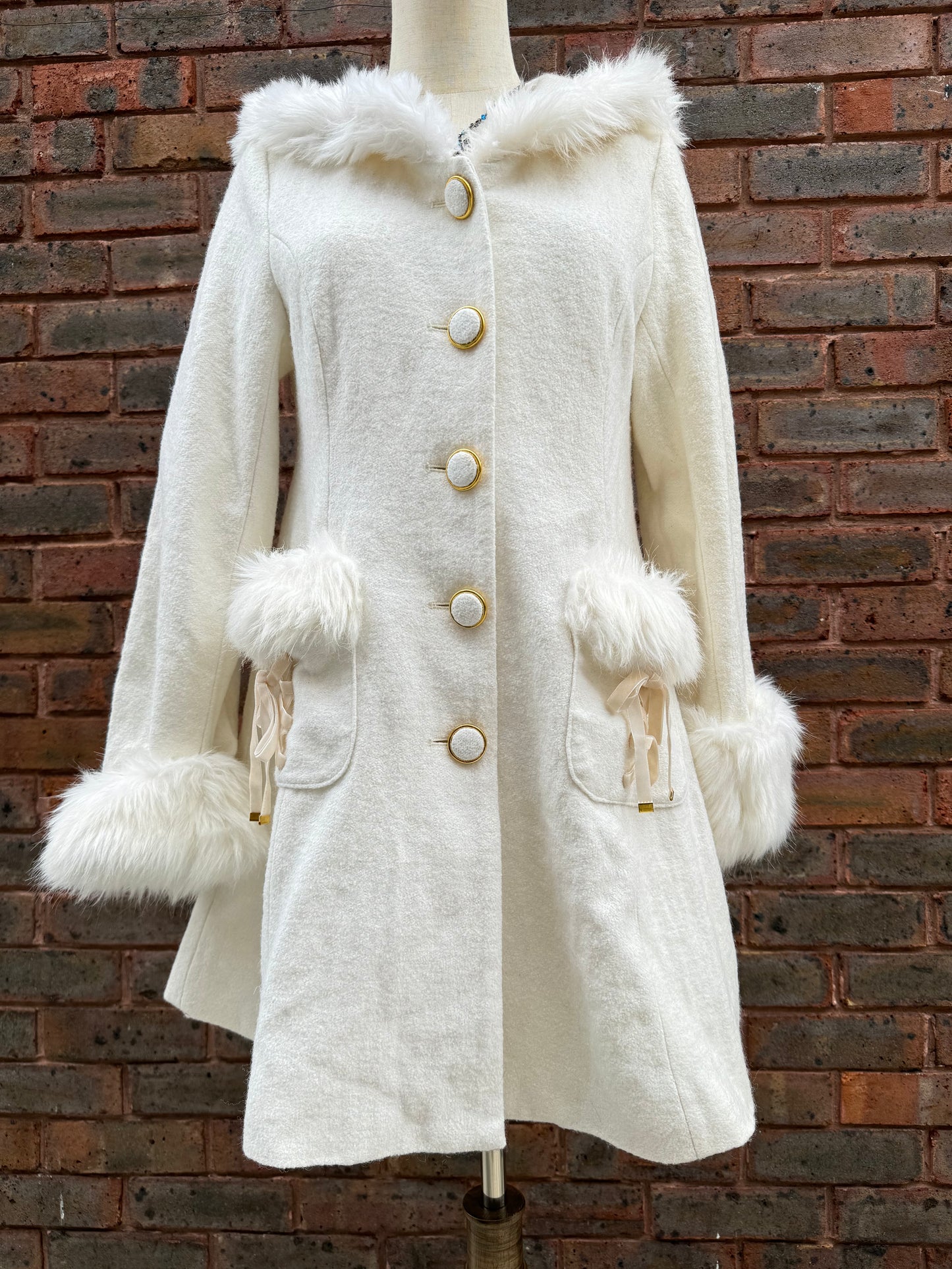 Liz Lisa Fur Dress Coat