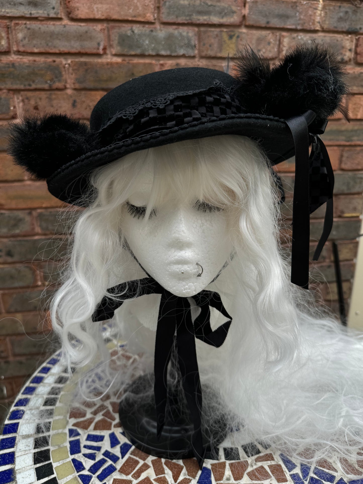 ALICE and the PIRATES Feather Ribbon Hat
