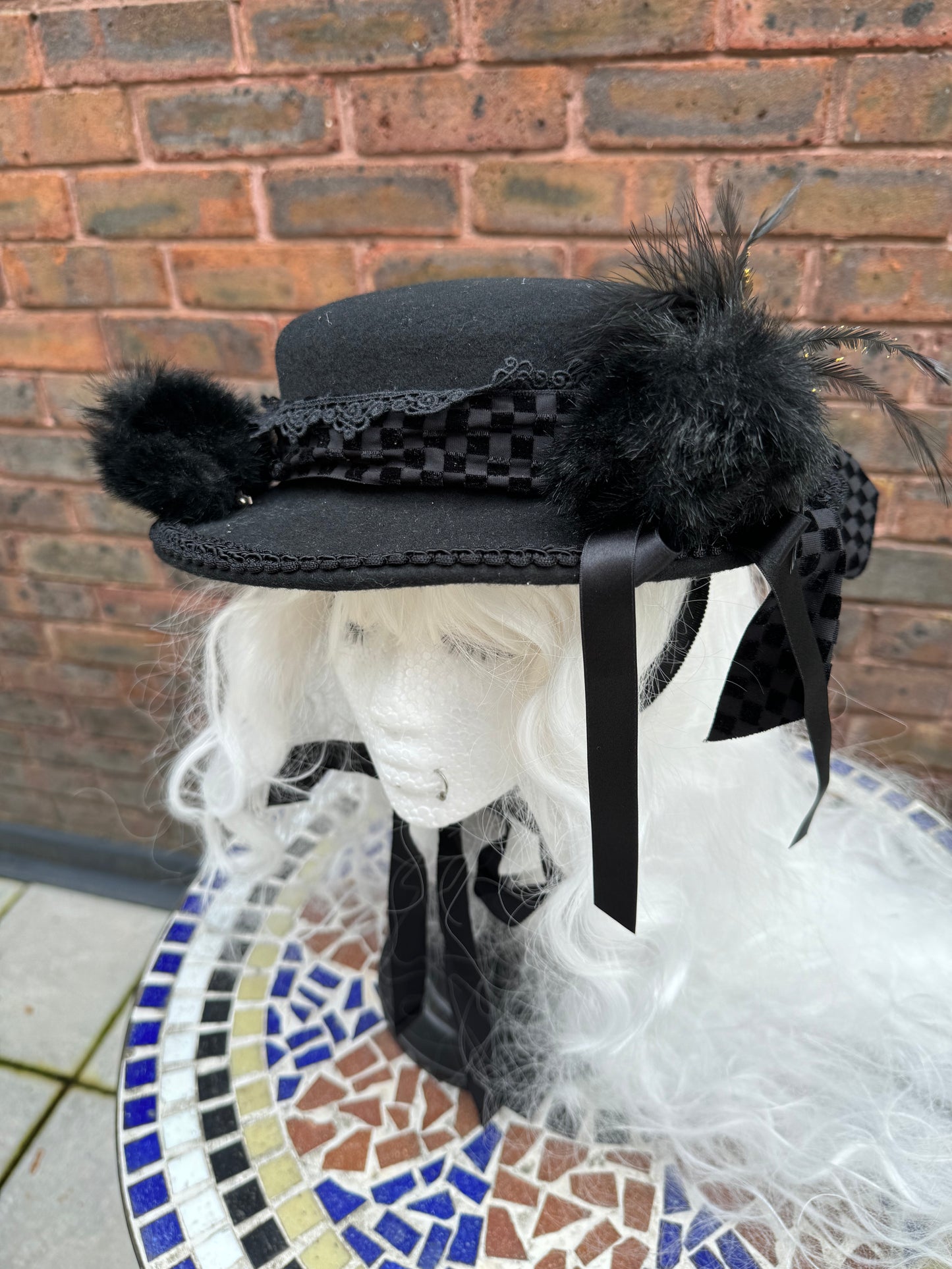 ALICE and the PIRATES Feather Ribbon Hat