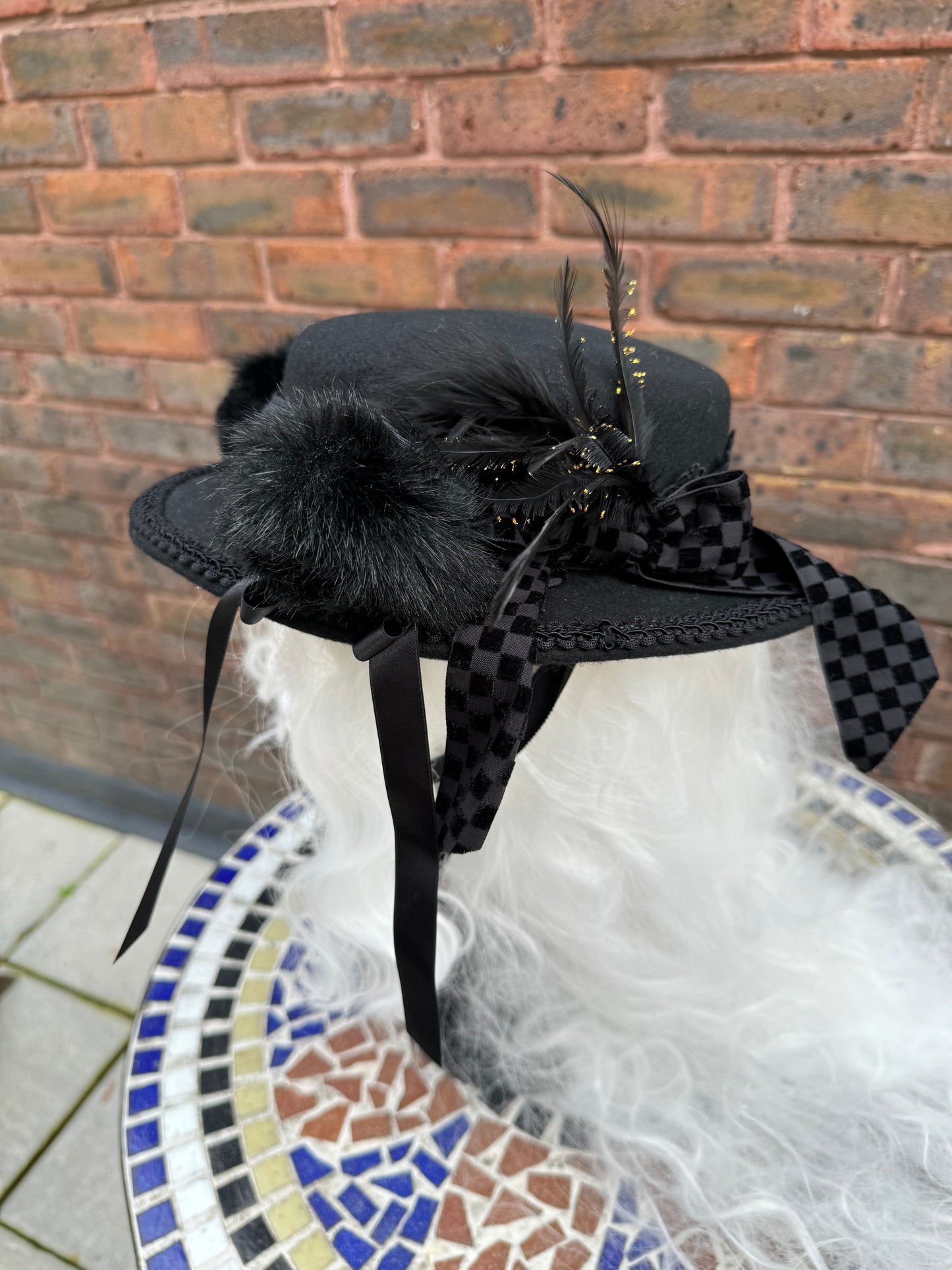 ALICE and the PIRATES Feather Ribbon Hat