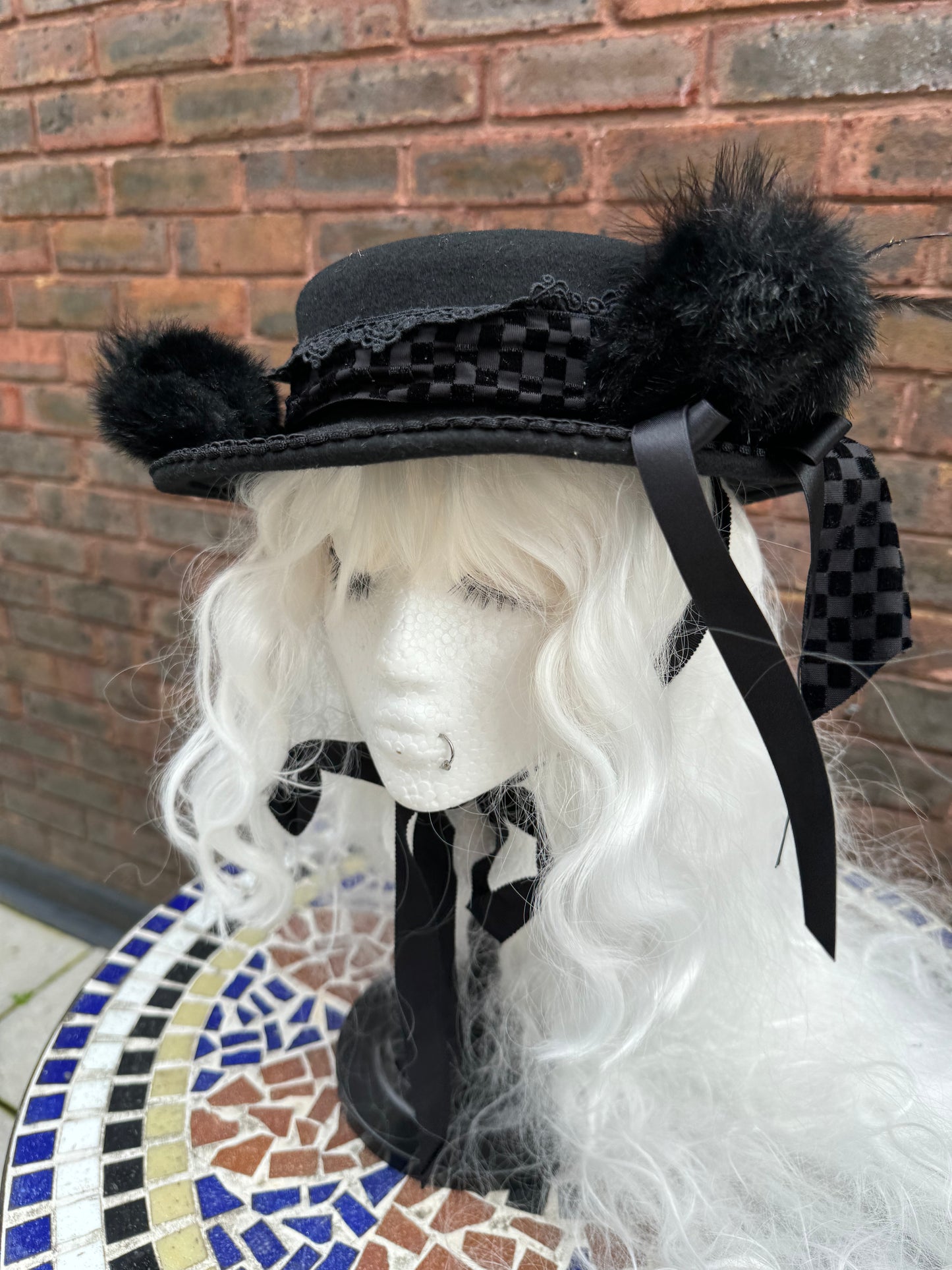 ALICE and the PIRATES Feather Ribbon Hat