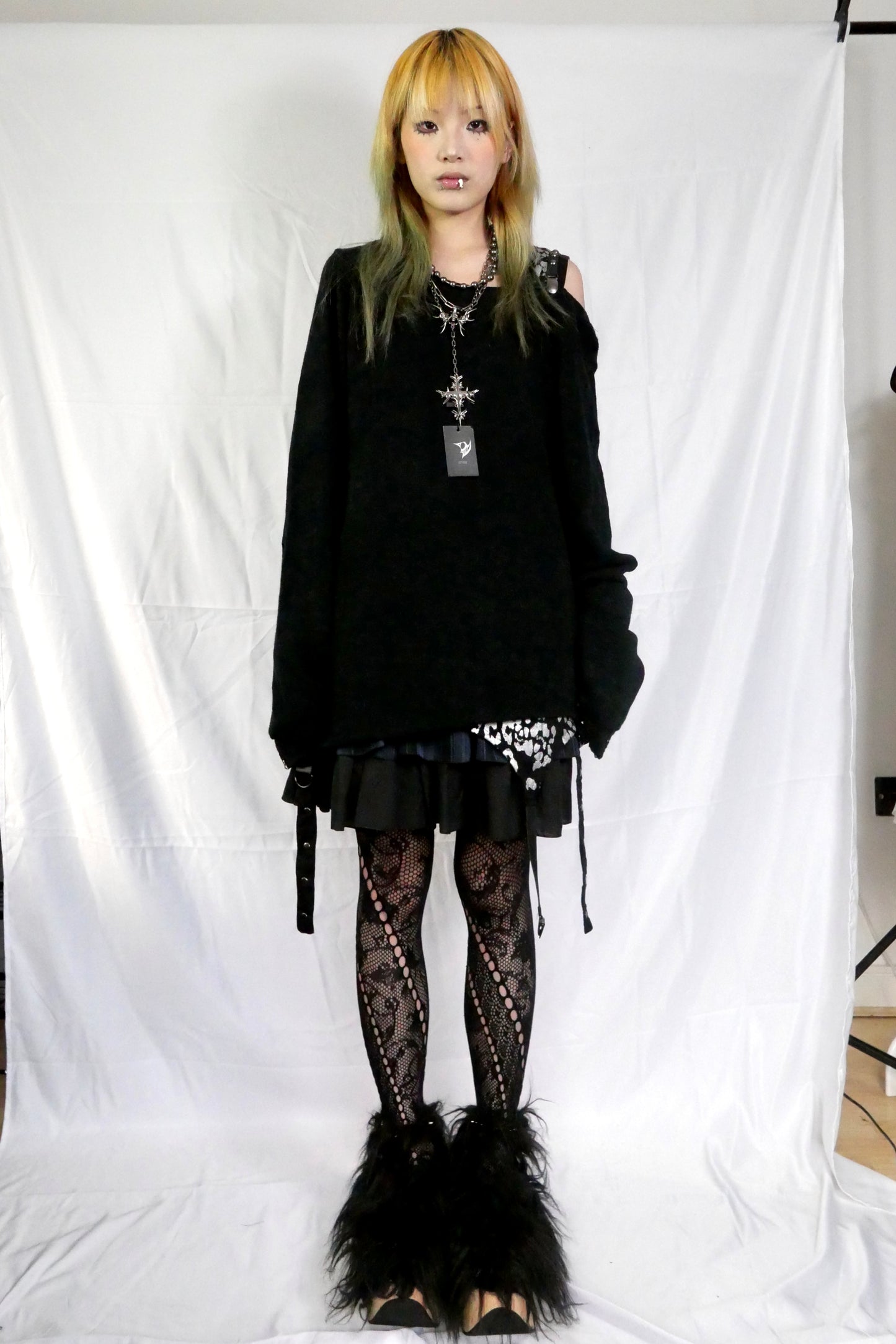 Sexpot Revenge 2-Layers Leopard Print Shirt