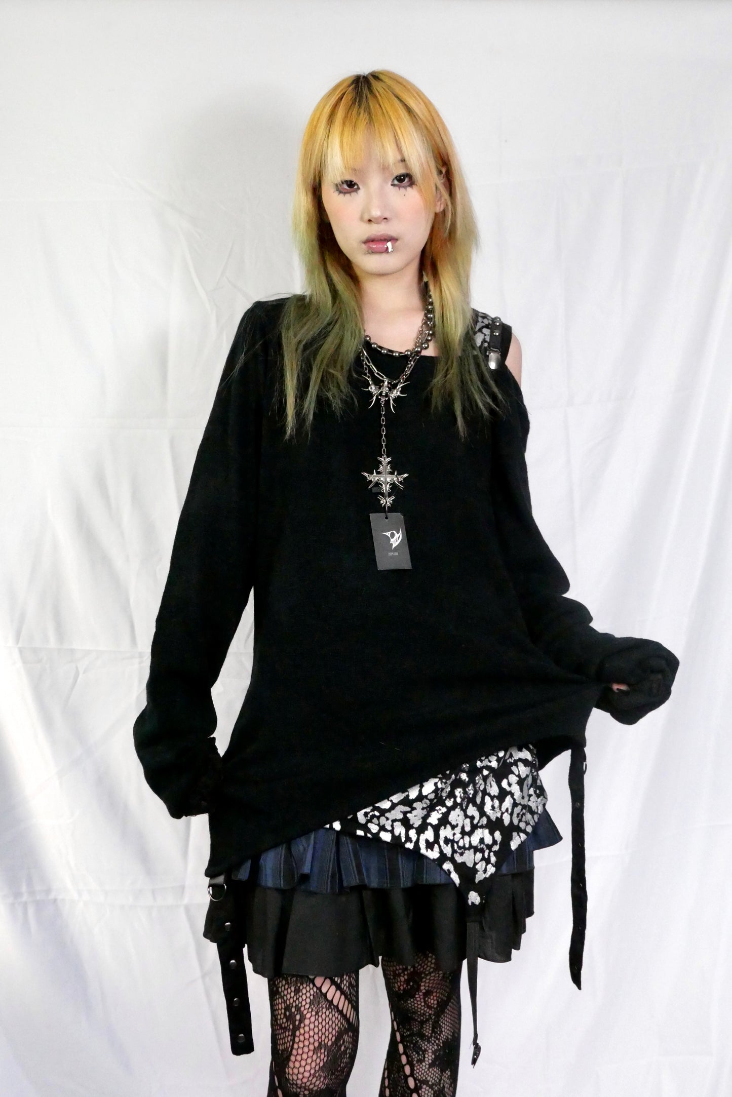 Sexpot Revenge 2-Layers Leopard Print Shirt