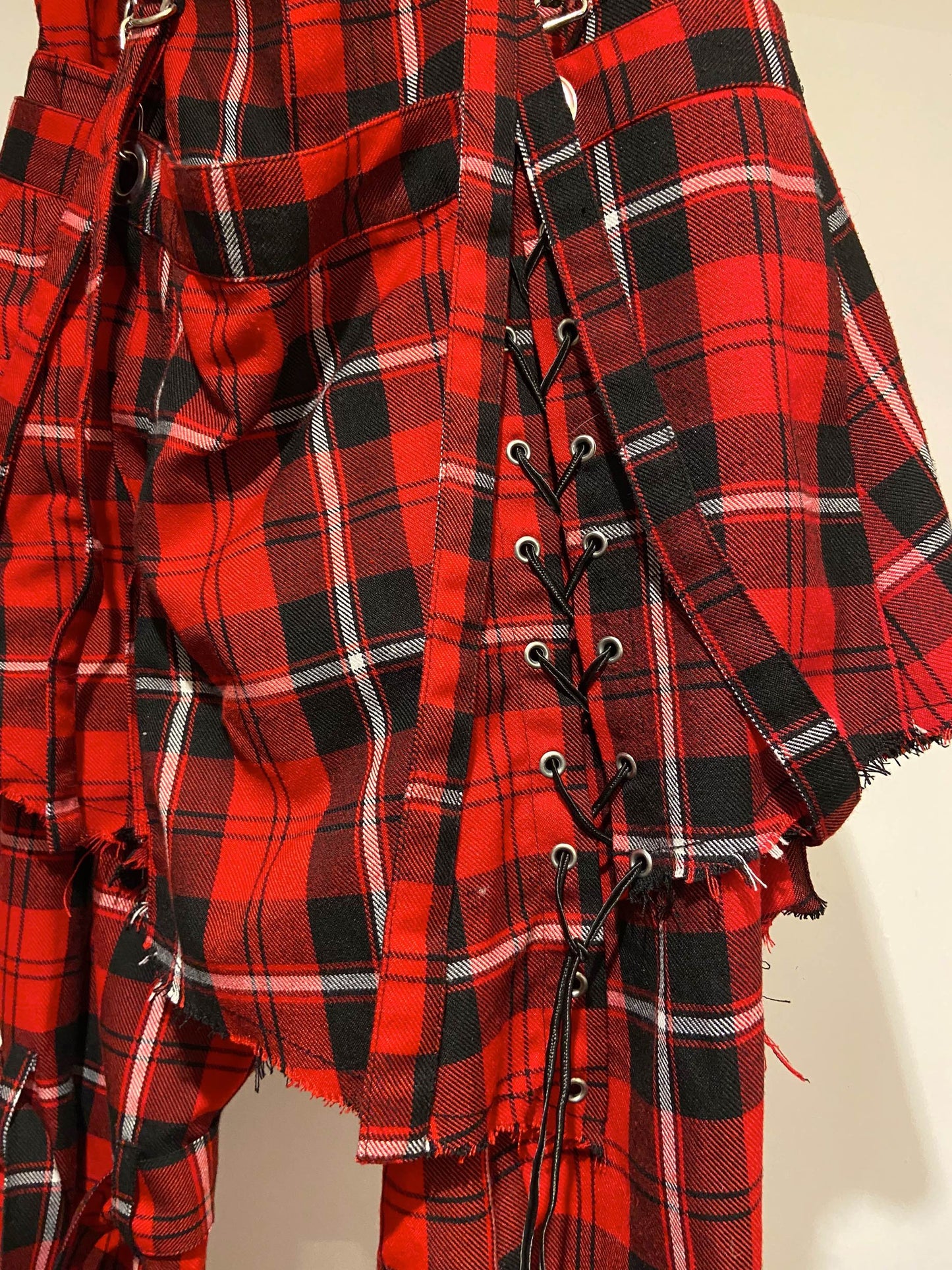 Sexpot Revenge Plaid Bondage Pants