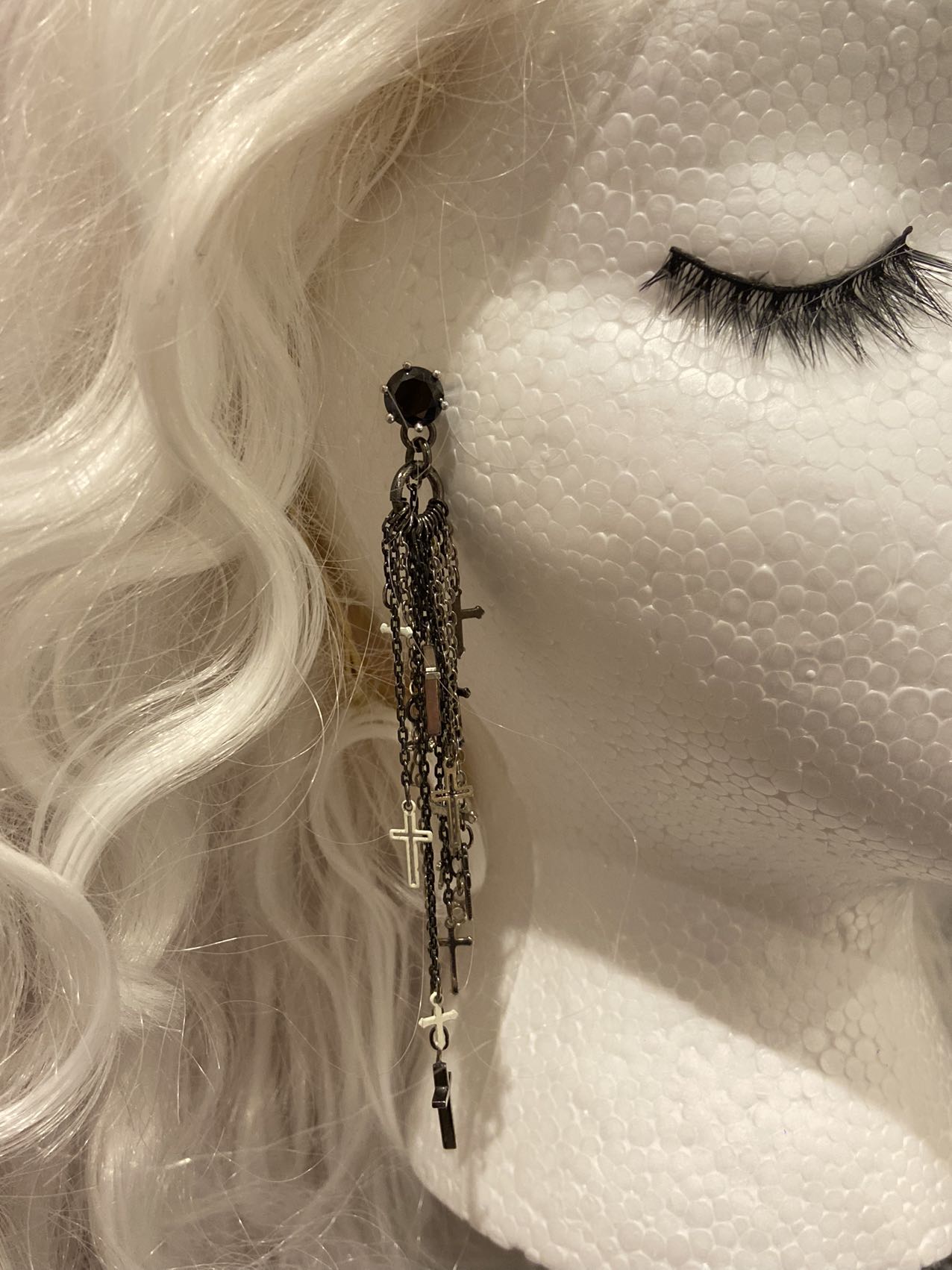 Gunda Cross Earring