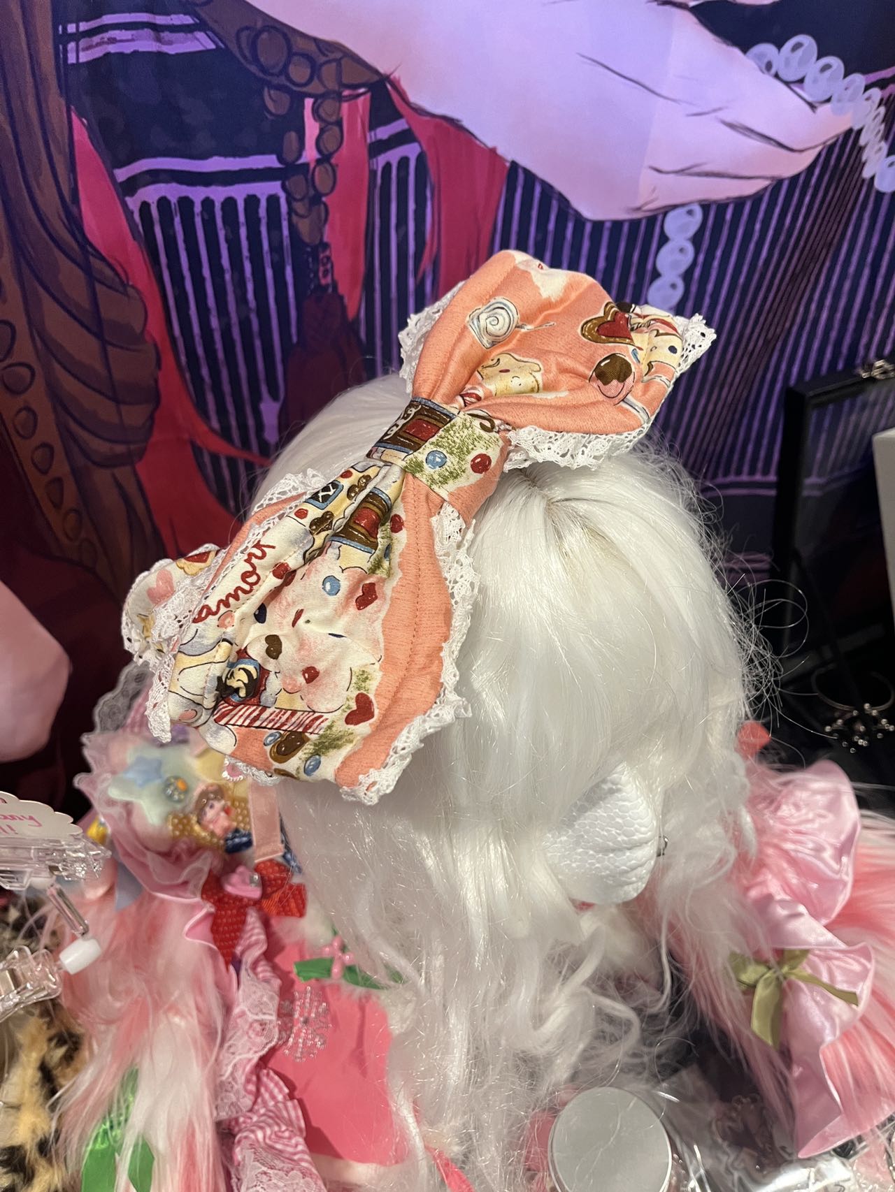 Metamorphose Pink Bow Headband