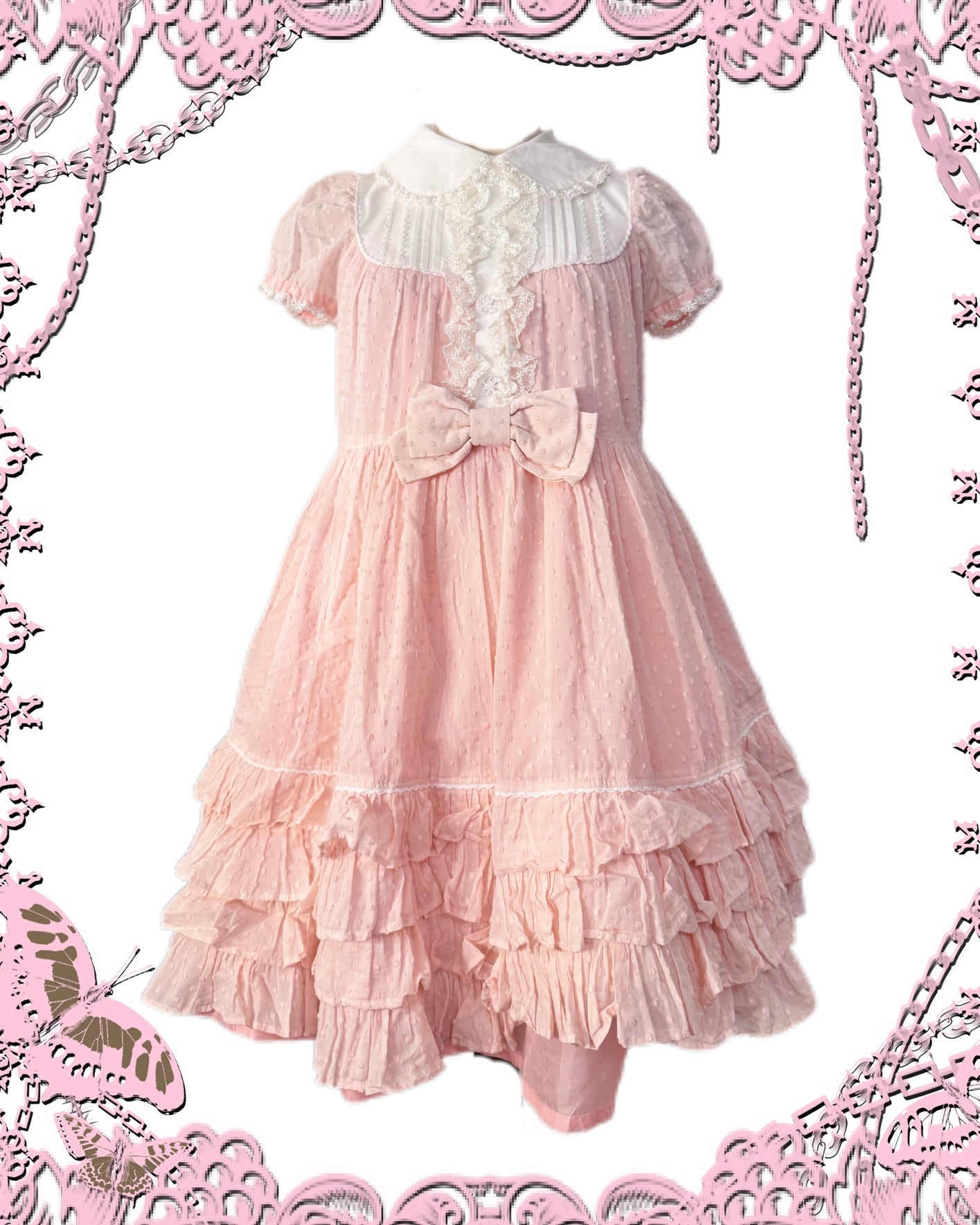 Angelic Pretty Bow Ruffle Dress