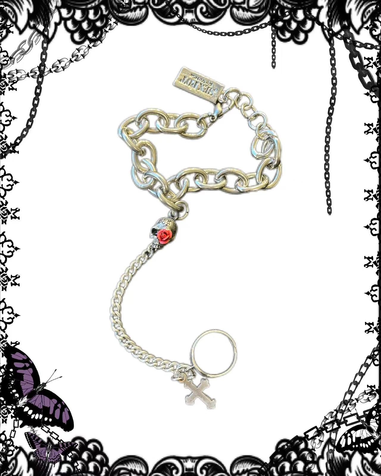 Sexpot Revenge Chain Bracelet and Ring
