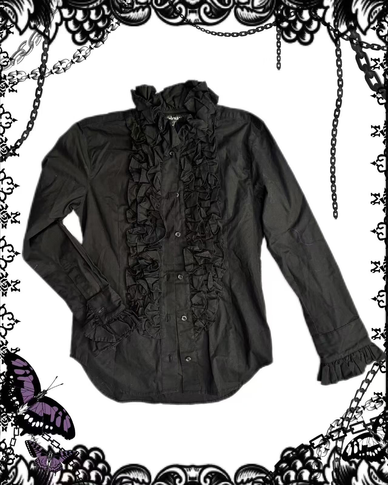 Sexy Dynamite Ruffle Button-Up