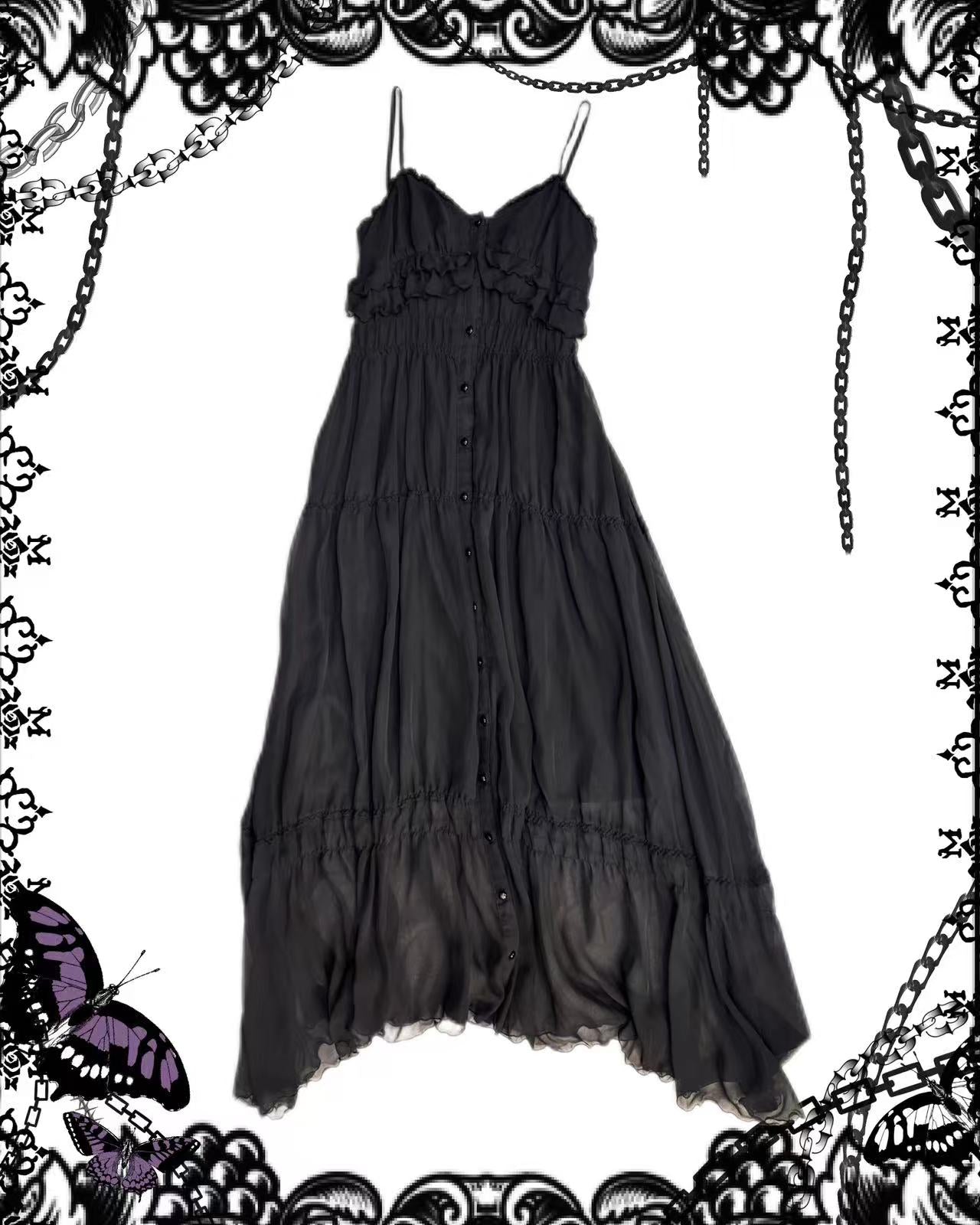 alice auaa Button-Up Maxi Dress
