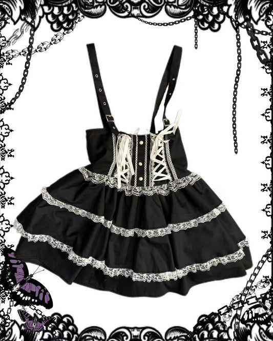 ACDC RAG Lace Overall Dress