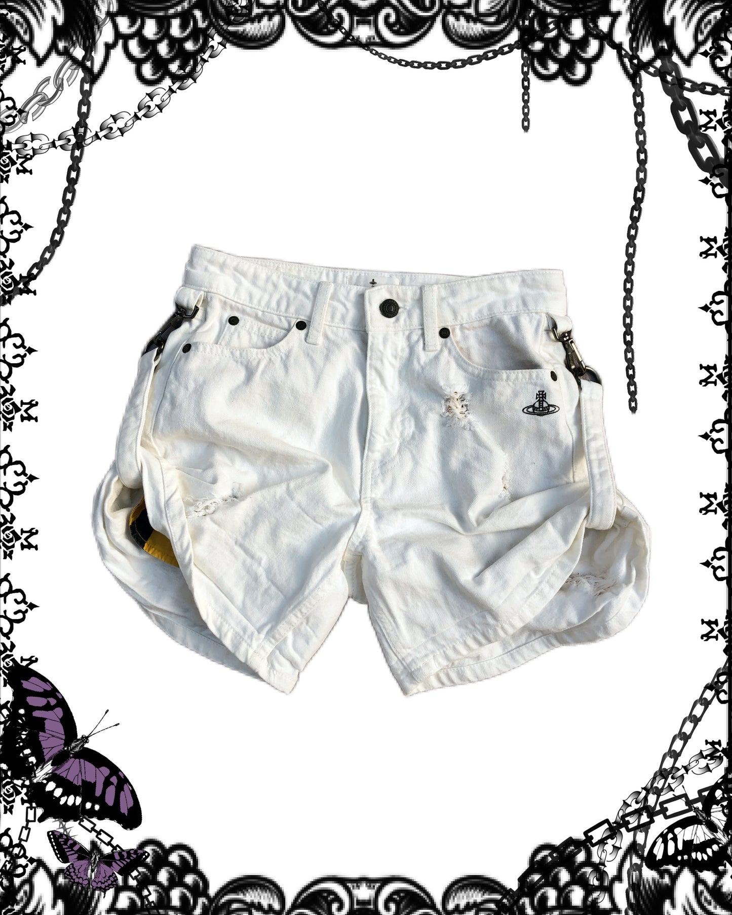 Vivienne Westwood Strap Shorts