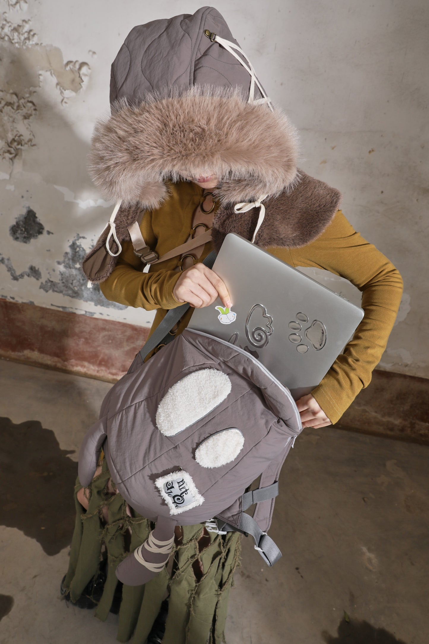 nit alcove 22AW Bunny Backpack