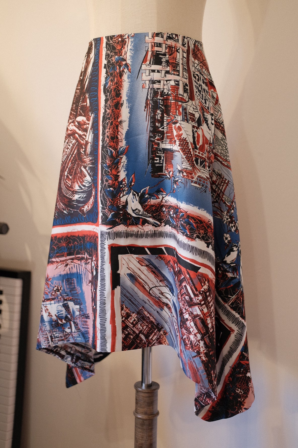 Jean Paul Gaultier Print Skirt