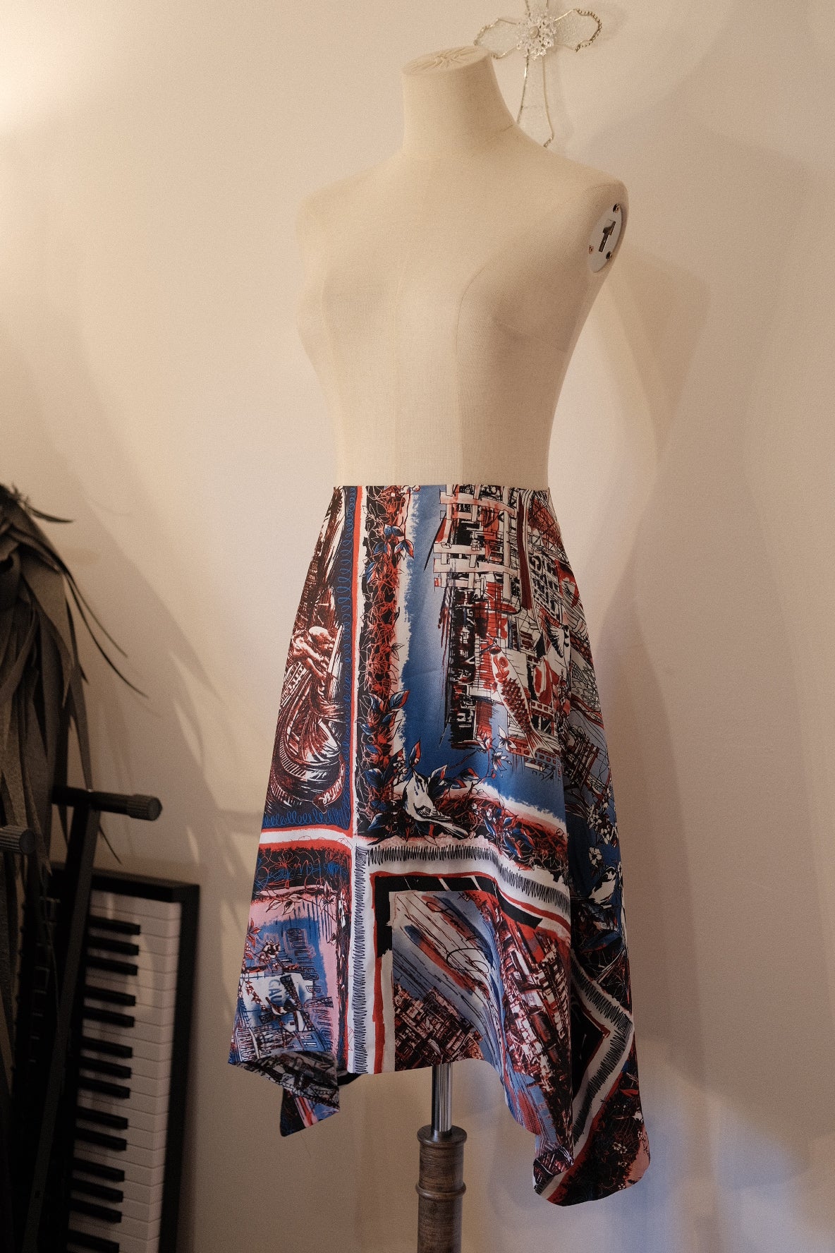 Jean Paul Gaultier Print Skirt