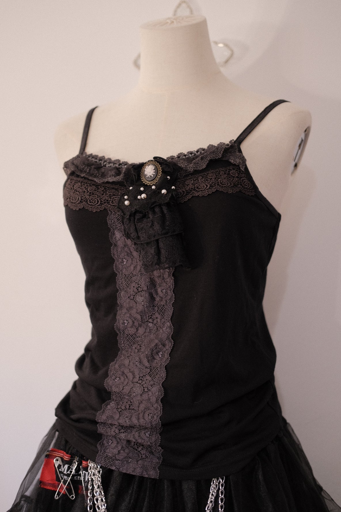 Axes Femme Lace Tank Top