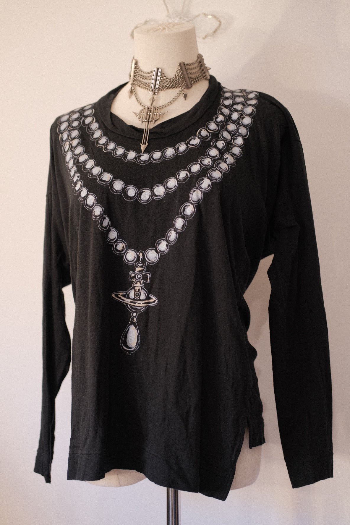 Vivienne Westwood Necklace Print Top