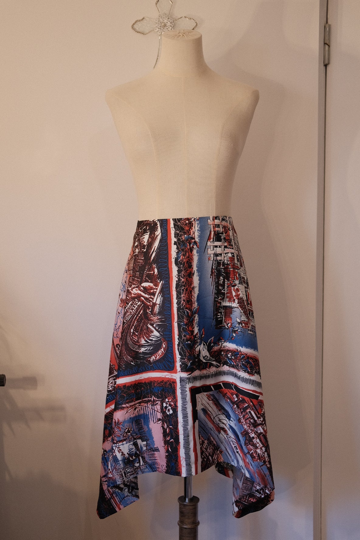 Jean Paul Gaultier Print Skirt