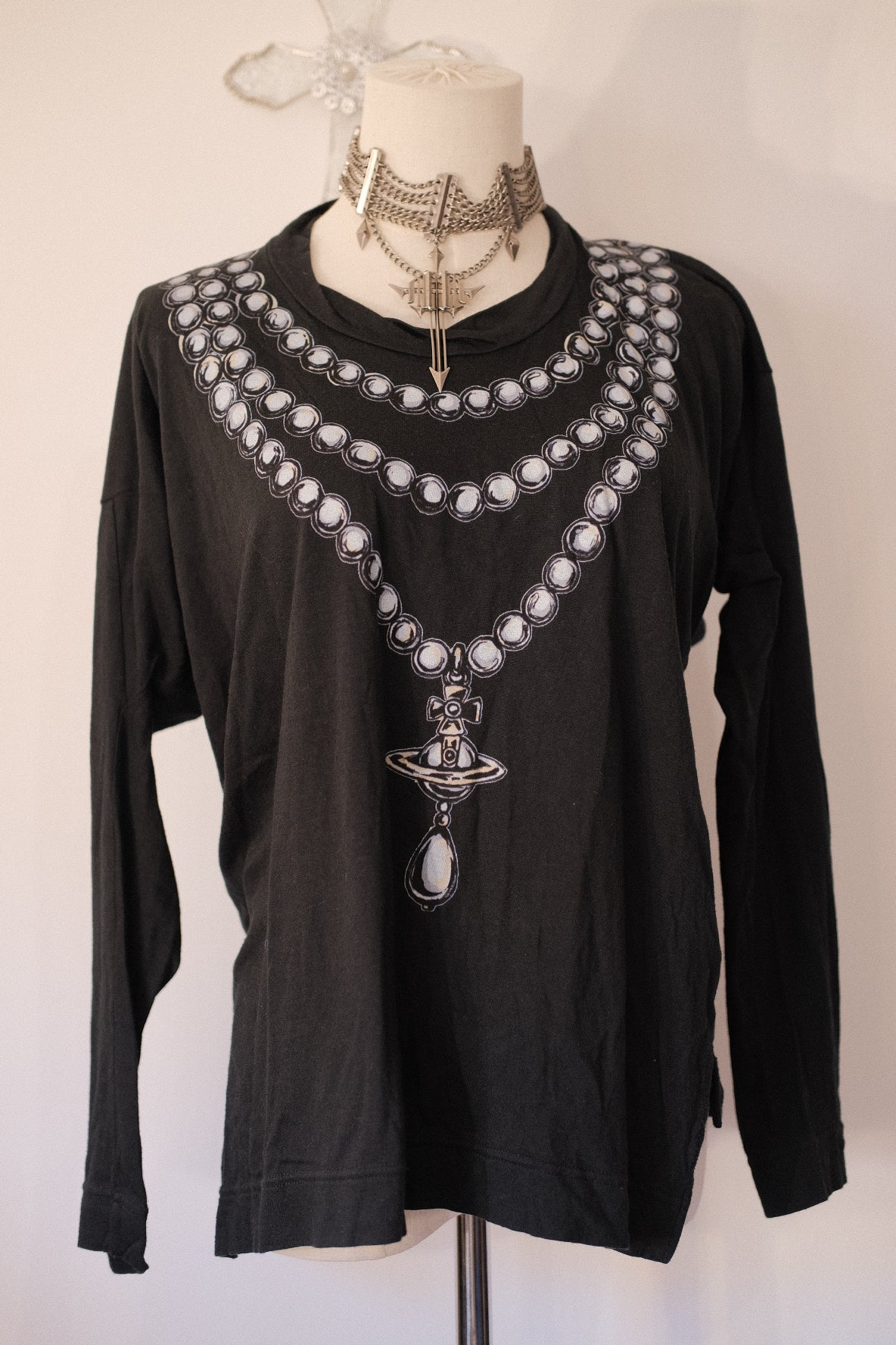 Vivienne Westwood Necklace Print Top