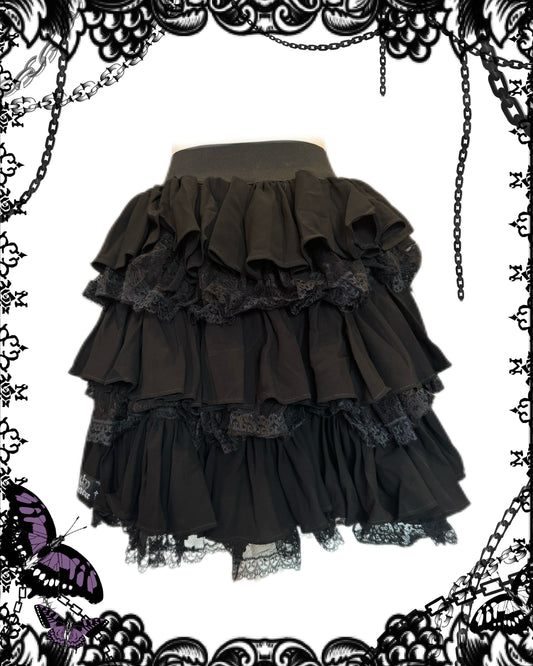 Multi-Layers Ruffle Skirt