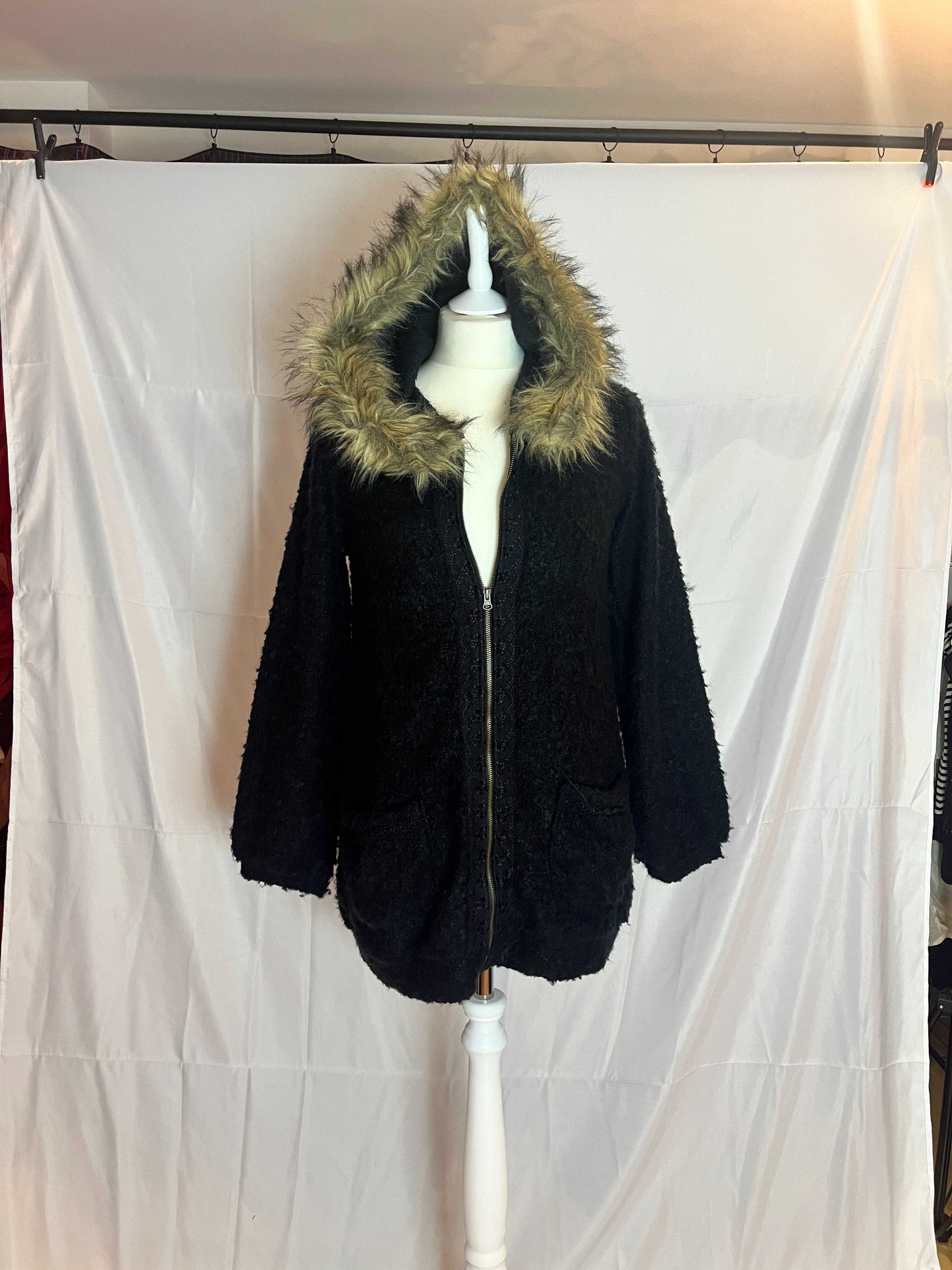 Axes Femme Fur Hoodie