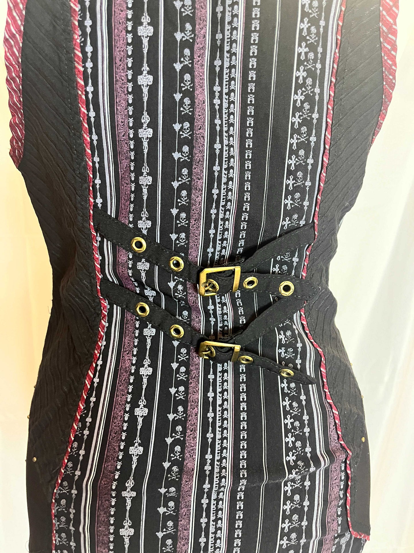 OZZ Croce Skull Print Vest