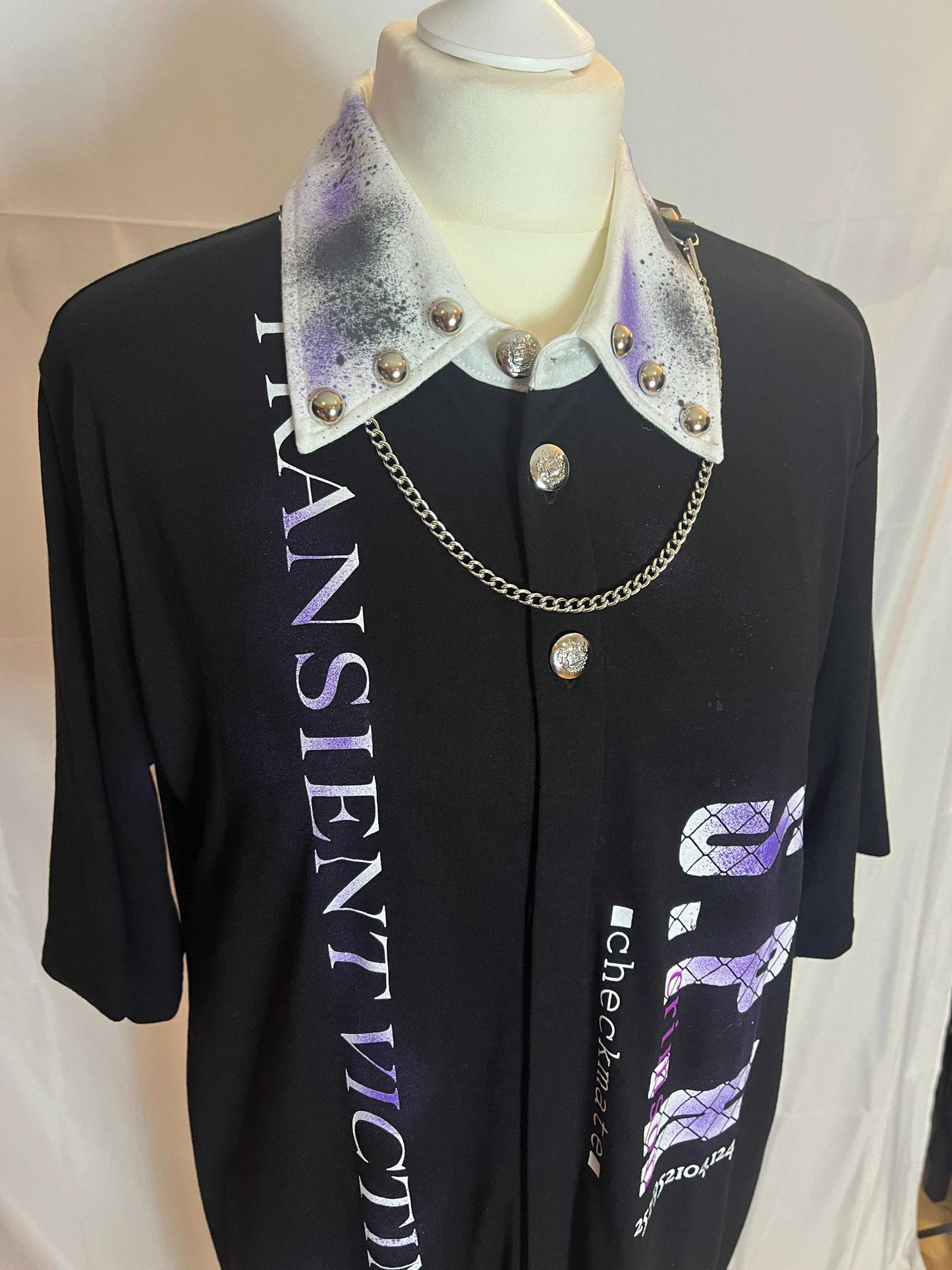 Sexpot Renvenge Bear Print Shirt Dress