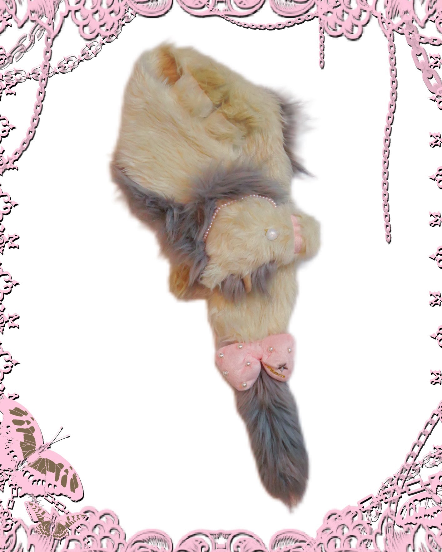 SWIMMER Fur Scarf