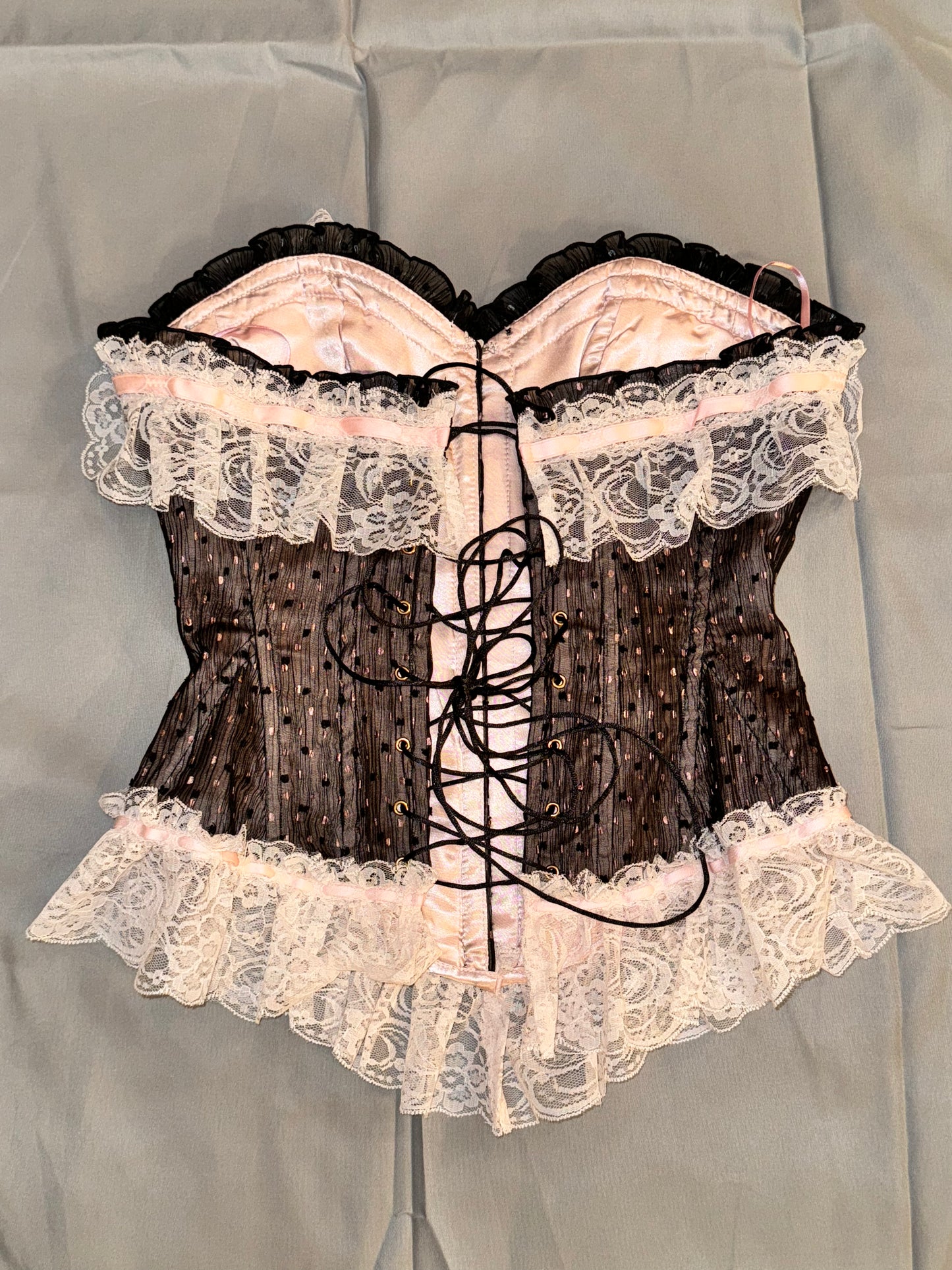 Lacemade Lace and Ribbon Corset