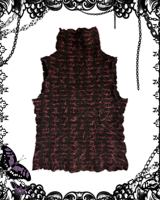 alice auaa Mesh High-Neck Tank Top