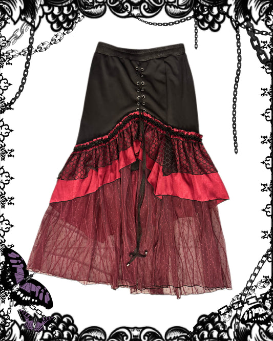 Qutie Frash Multi-Layers Mesh Skirt
