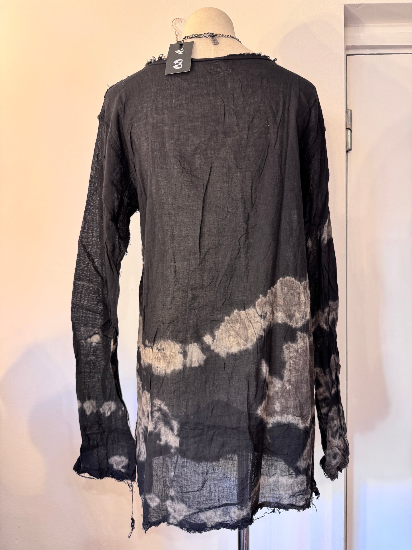 HN+DIE Destructive Tie-Dye Top